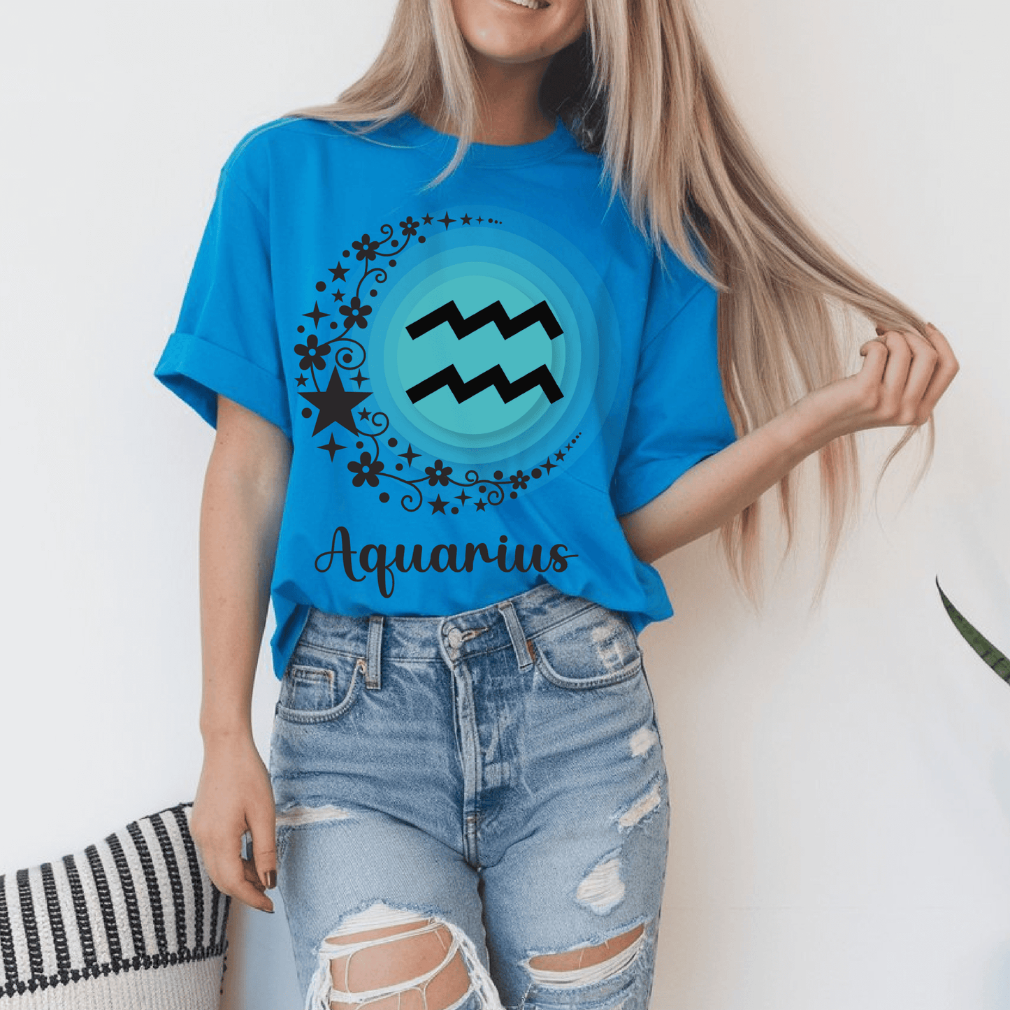 Aquarius Astrology Zodiac TShirtT-Shirt