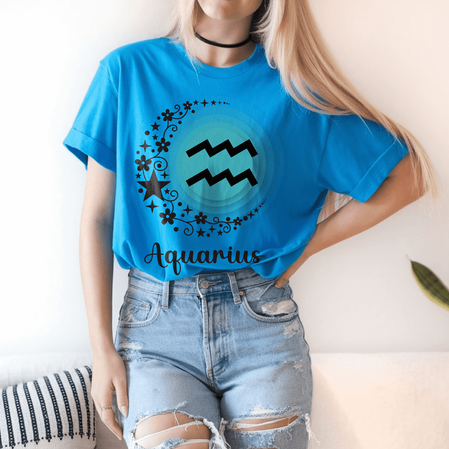 Aquarius Astrology Zodiac TShirtT-Shirt