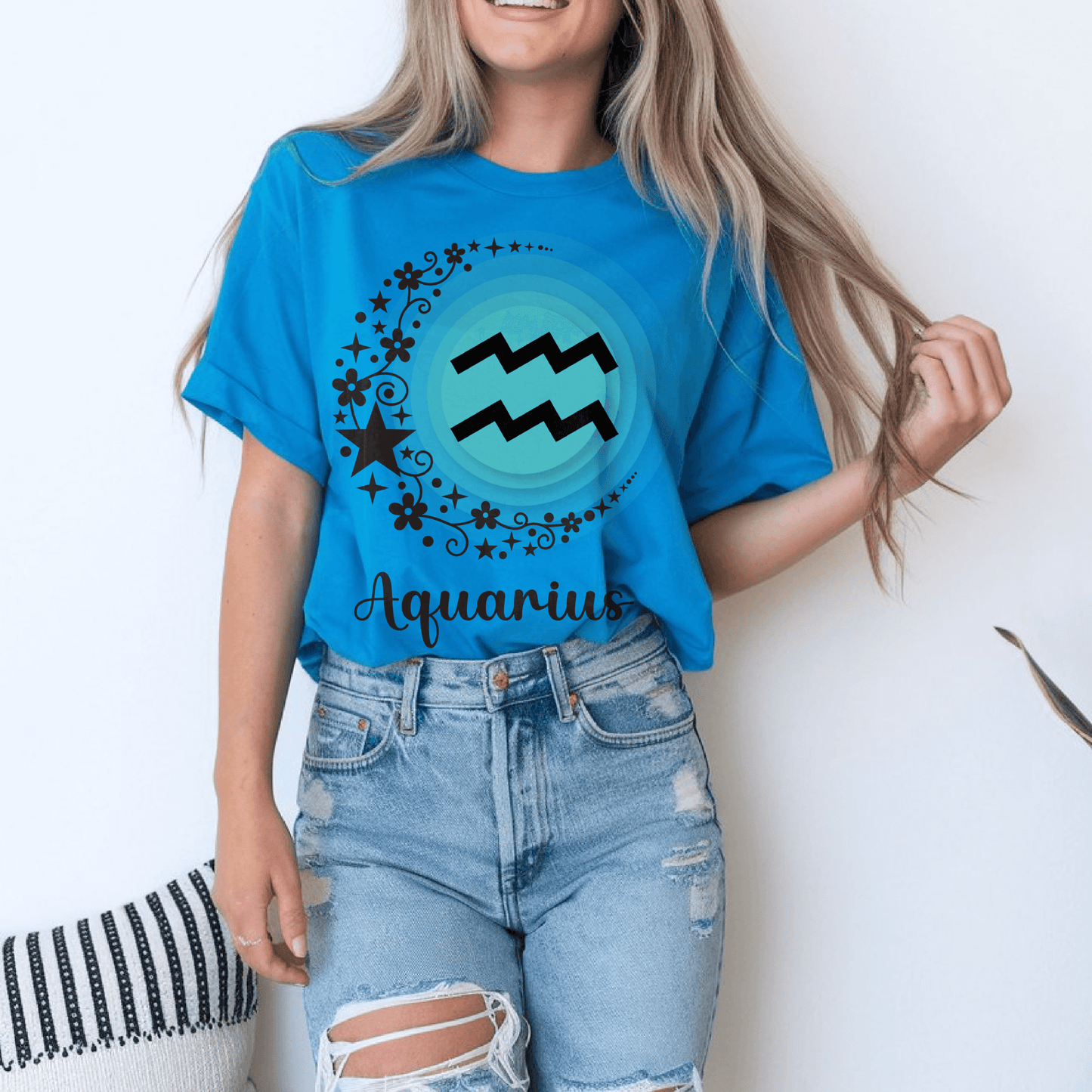 Aquarius Astrology Zodiac TShirtT-Shirt