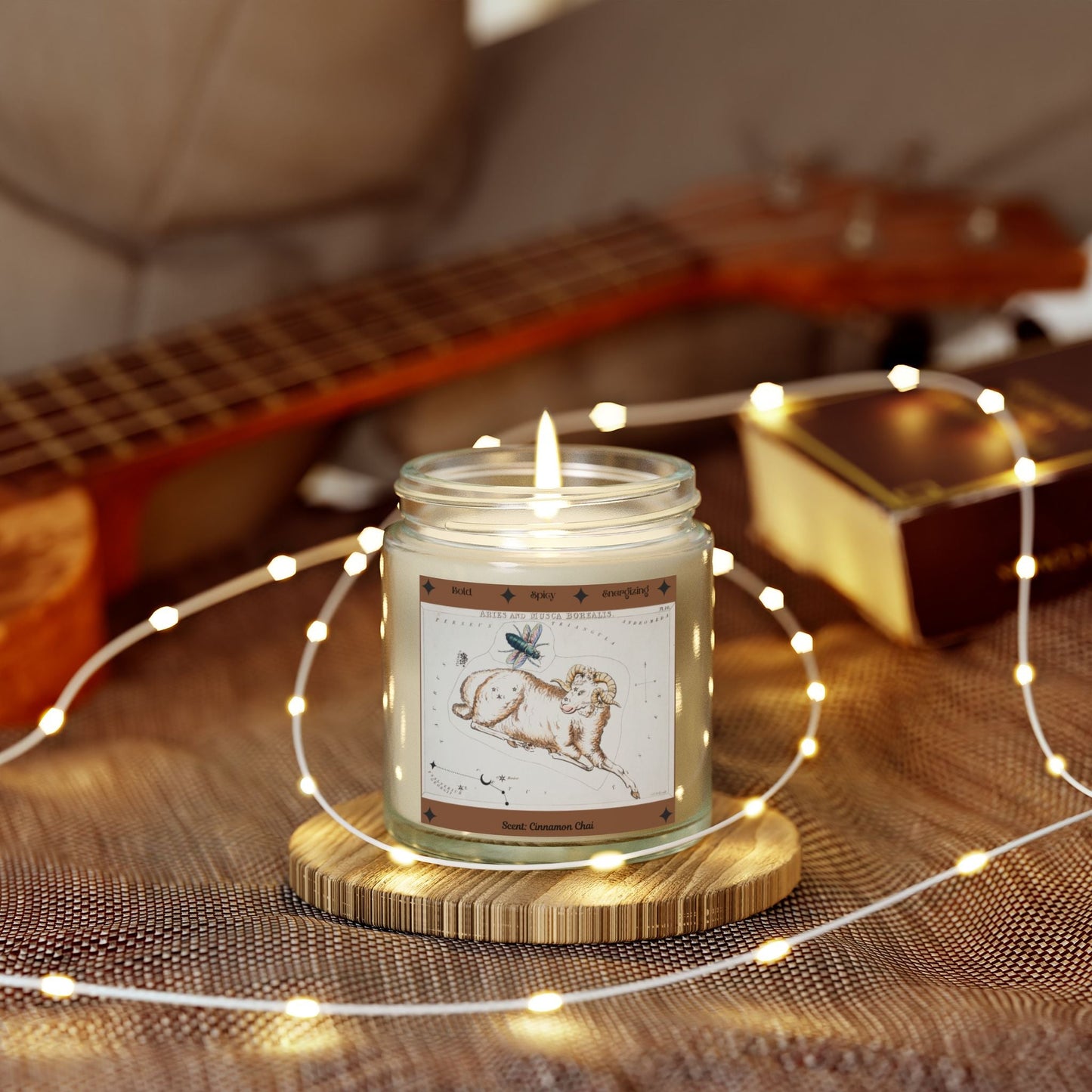 Aries Astrological Zodiac CandleHome Decor