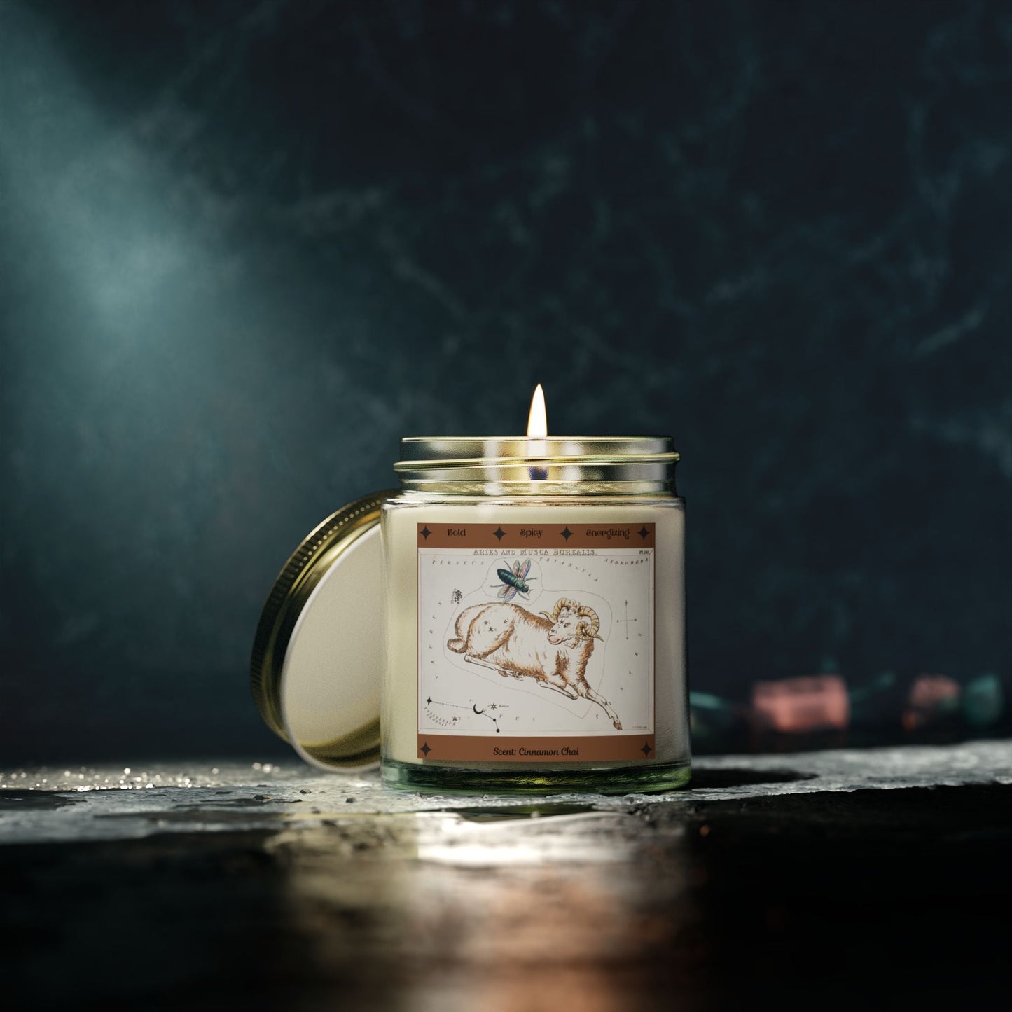 Aries Astrological Zodiac CandleHome Decor