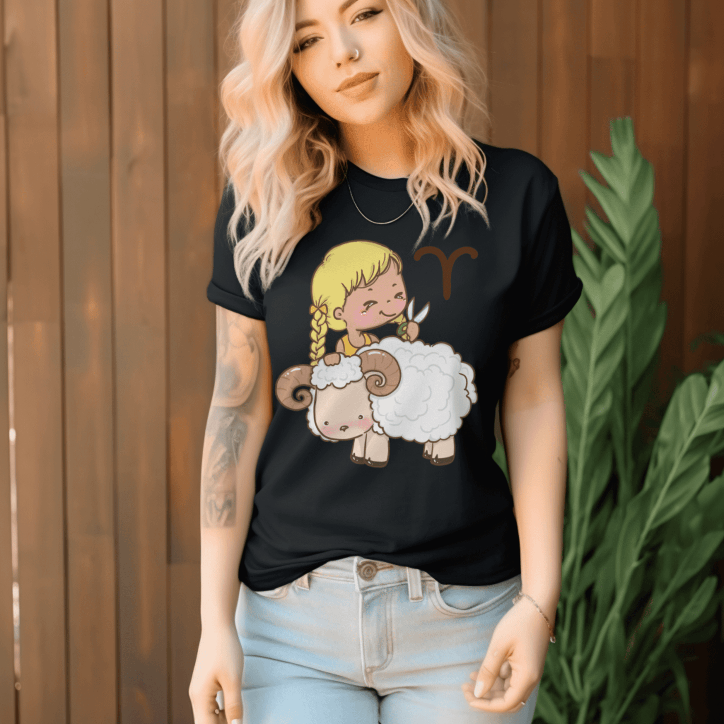 Aries Cute Graphic T-shirtT-Shirt