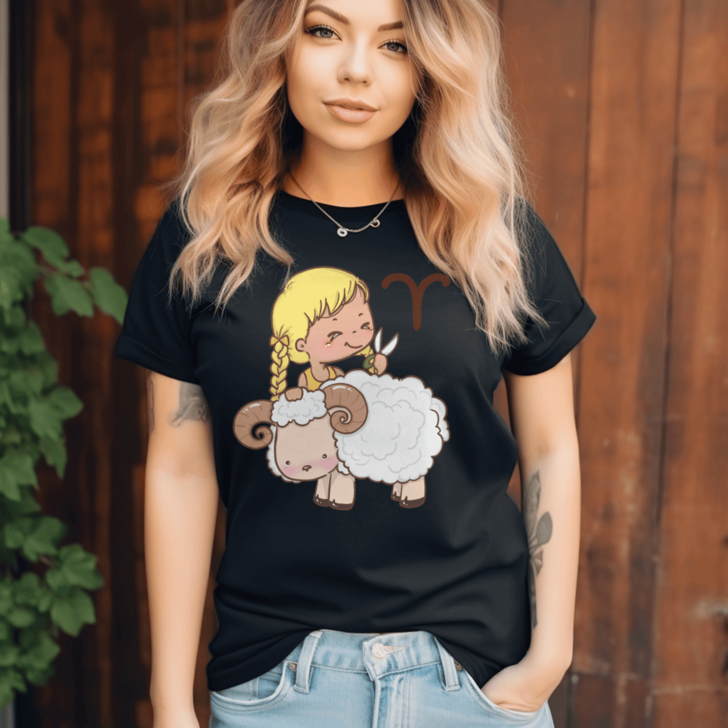 Aries Cute Graphic T-shirtT-Shirt