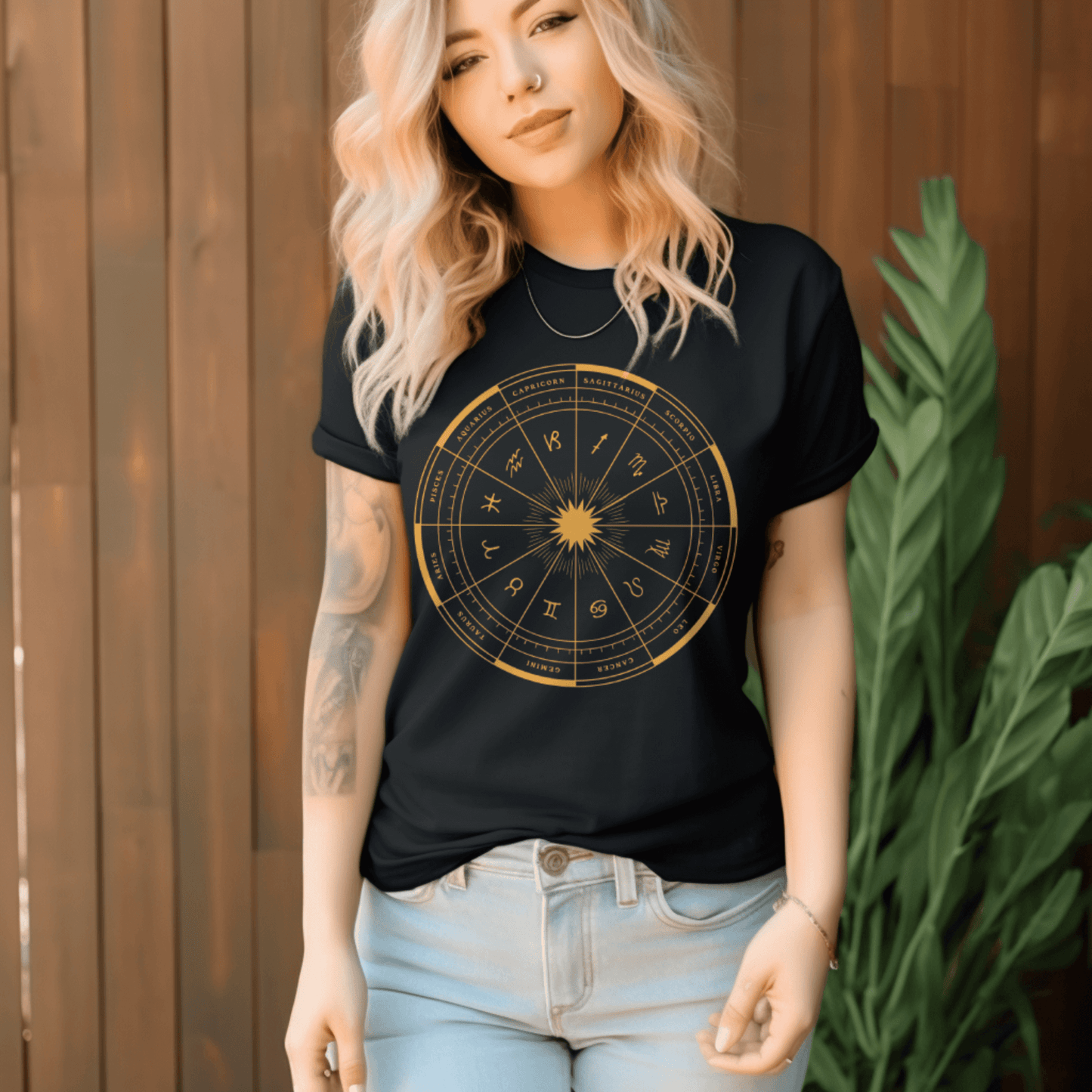Astrology Chart Zodiac T-ShirtT-Shirt