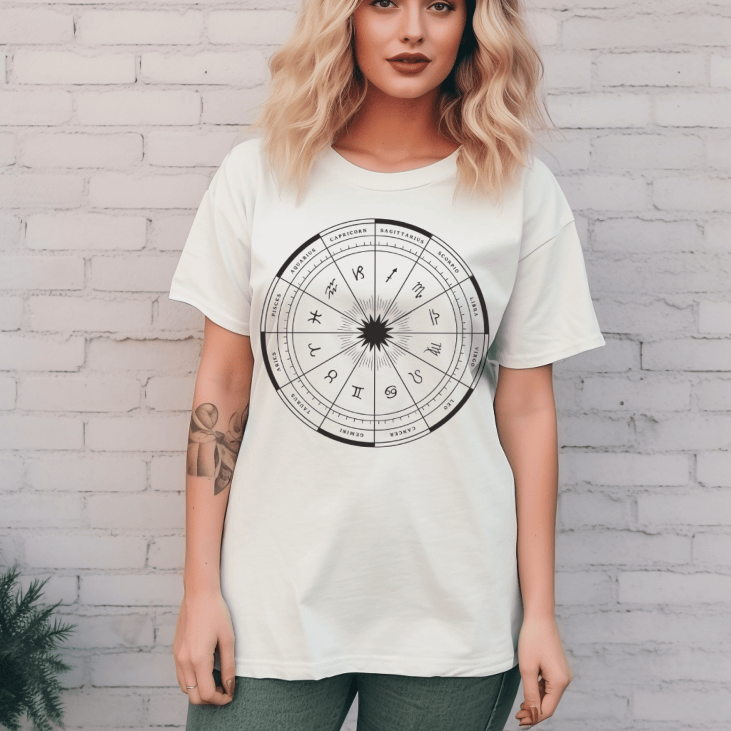 Astrology Chart Zodiac T-ShirtT-Shirt