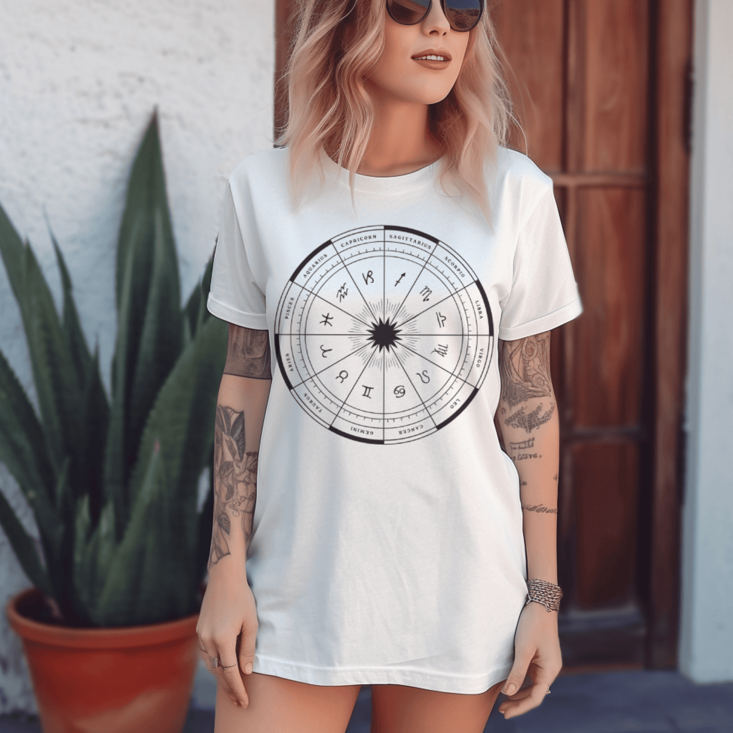 Astrology Chart Zodiac T-ShirtT-Shirt