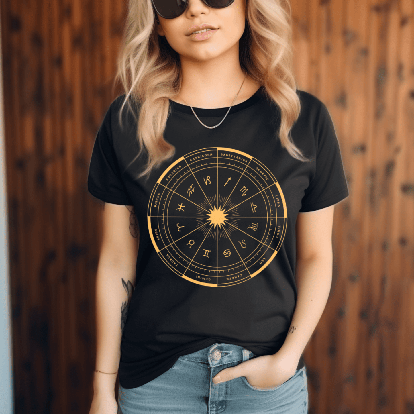 Astrology Chart Zodiac T-ShirtT-Shirt