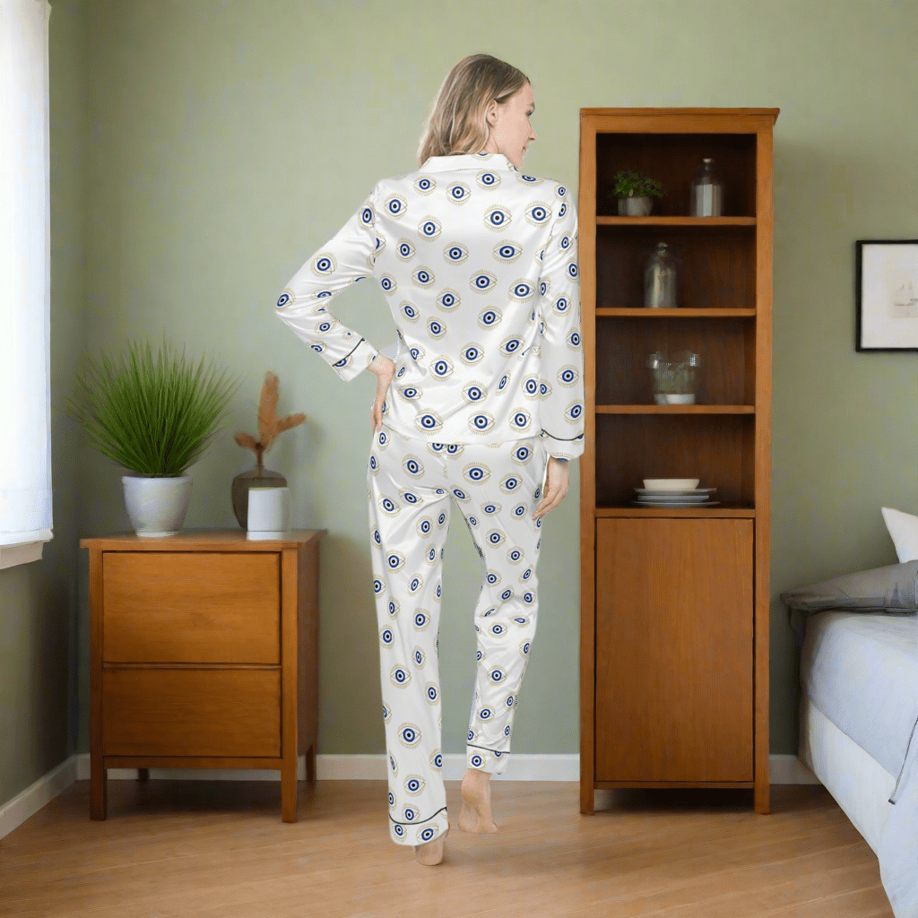 Blue Eye Luxury personalised Pyjama SetAll Over Prints
