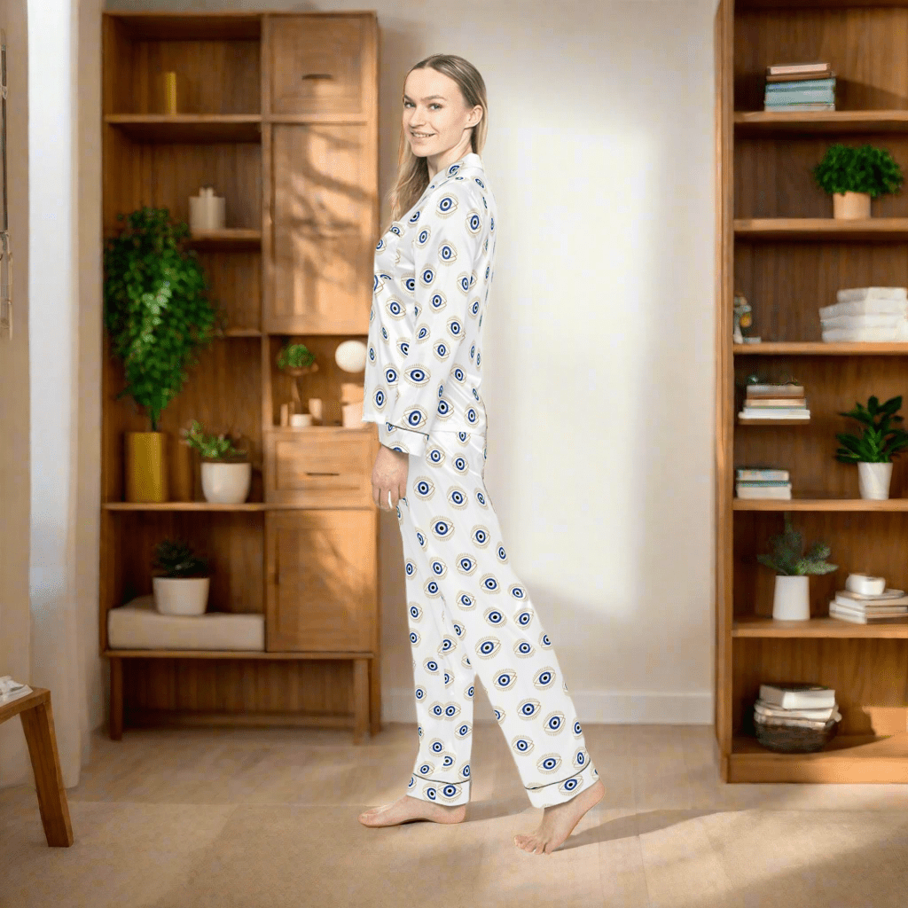 Blue Eye Luxury personalised Pyjama SetAll Over Prints