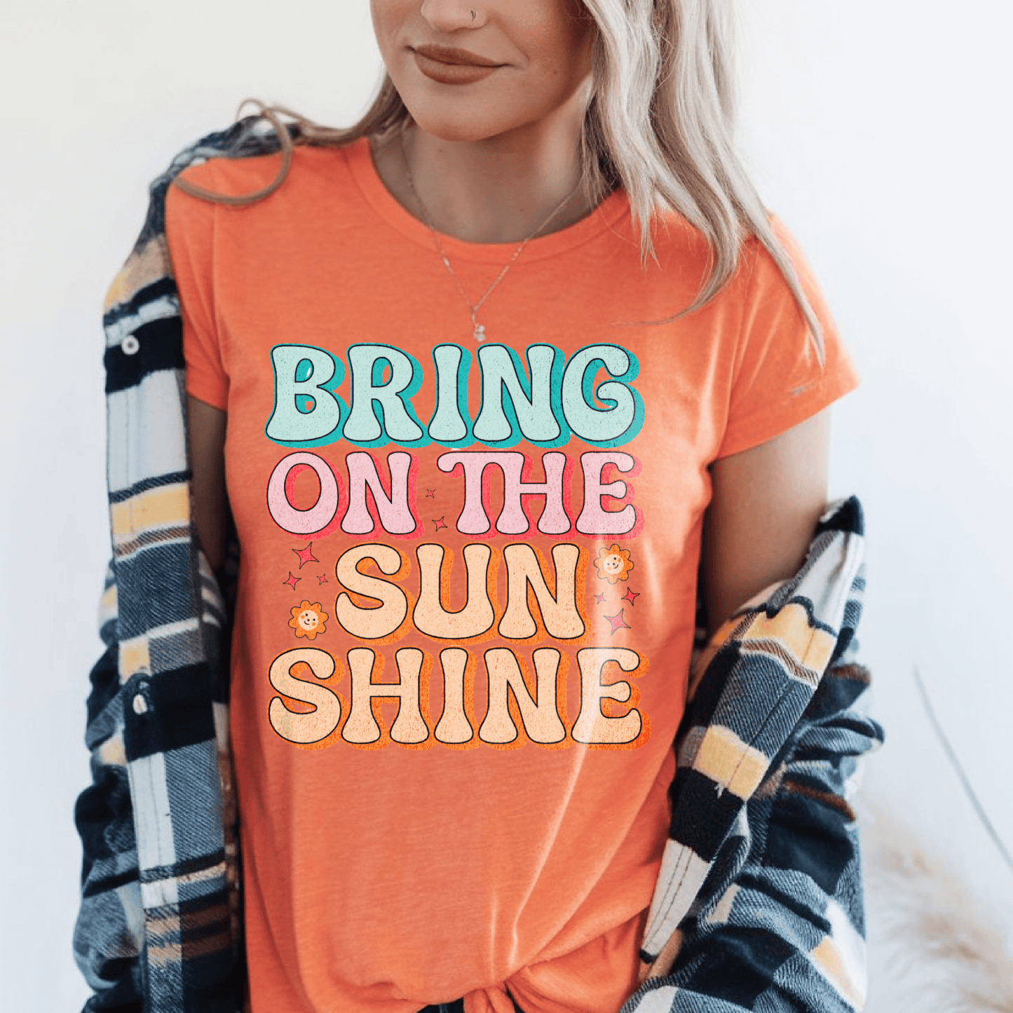 Bring on the Sunshine Graphic Cotton TshirtT-Shirt
