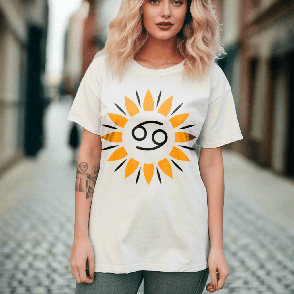 Cancer Sun Sign T-ShirtT-Shirt