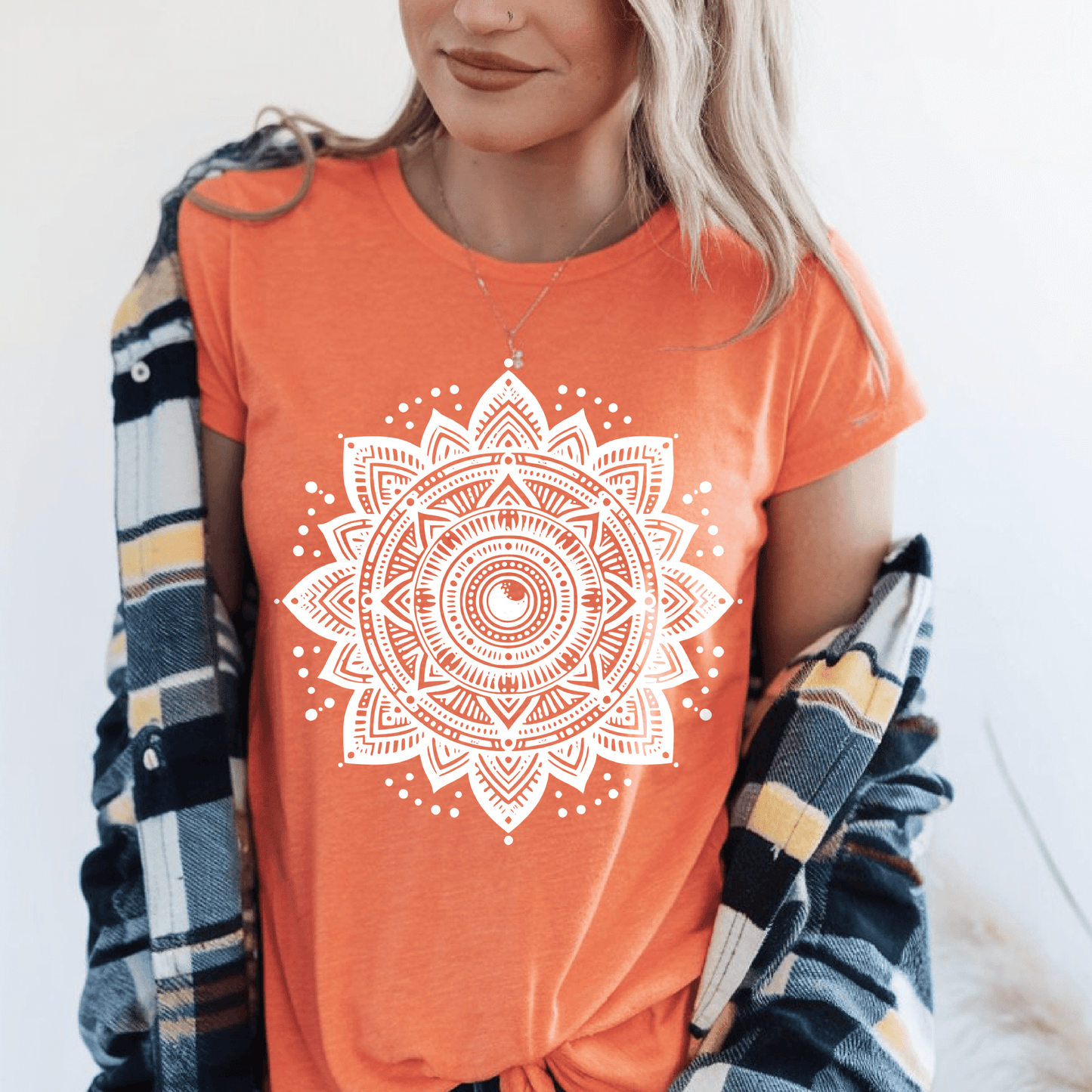 Celestial Mandela, Astrology zodiac Cotton T-shirtT-Shirt