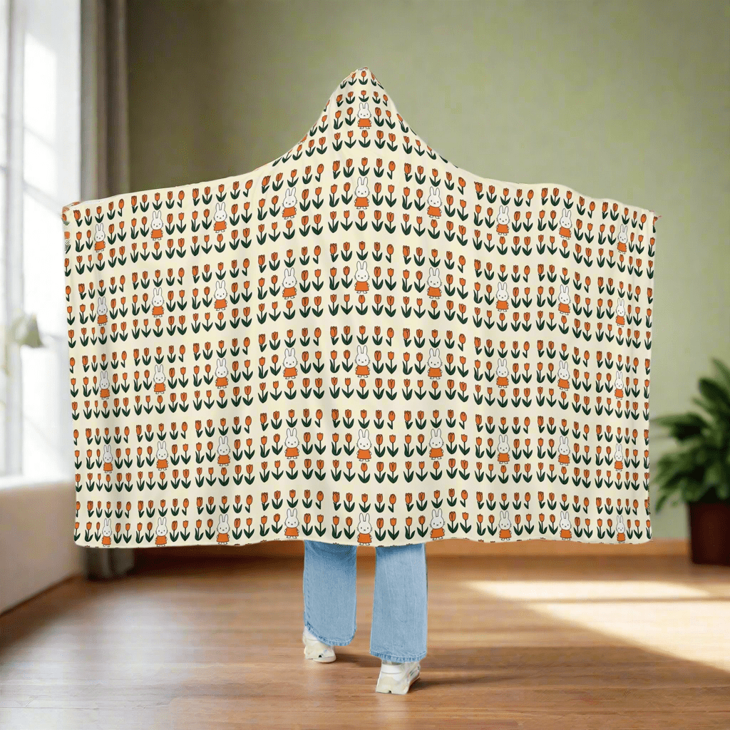 Cozy Bunny Snuggle BlanketAll Over Prints
