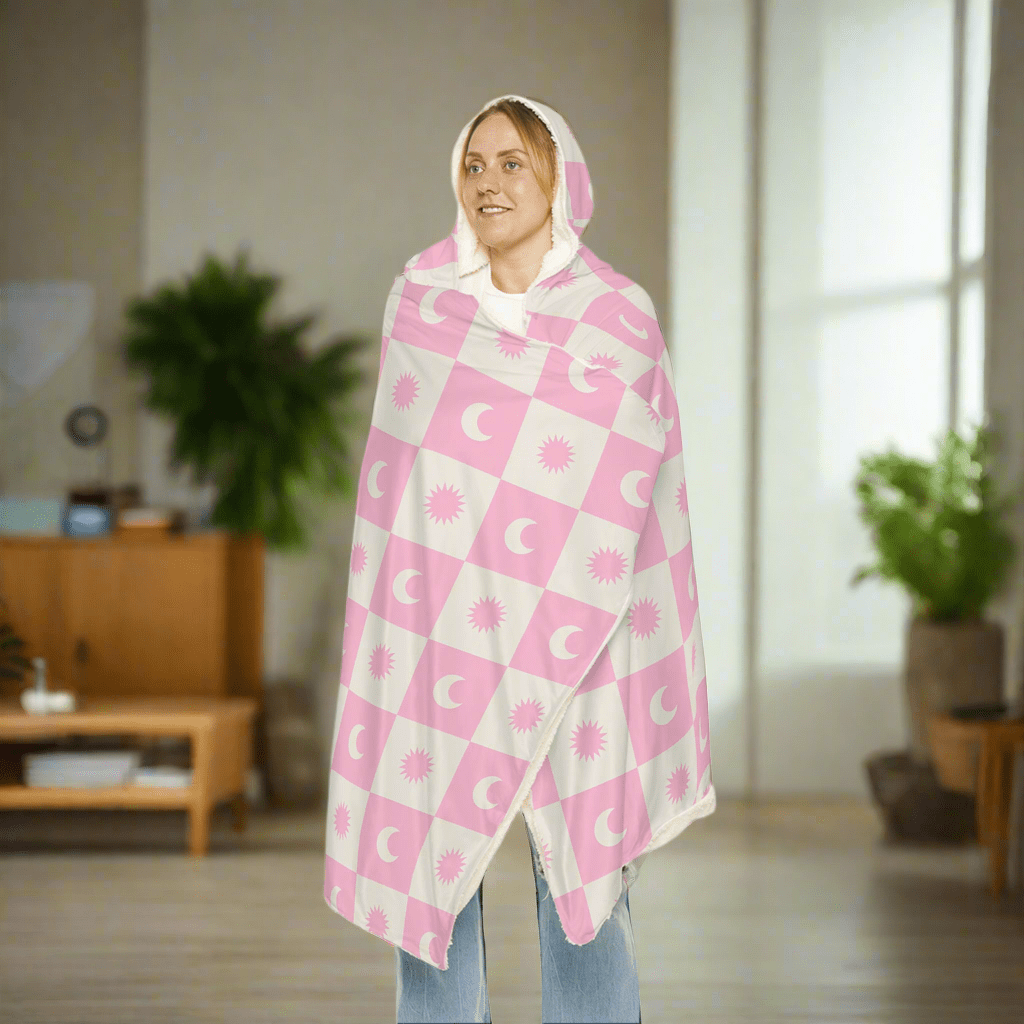 Cozy Sun & Moon Snuggle Blanket - Perfect for Home & GiftsAll Over Prints
