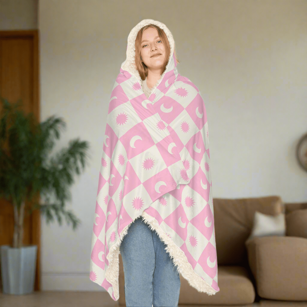 Cozy Sun & Moon Snuggle Blanket - Perfect for Home & GiftsAll Over Prints