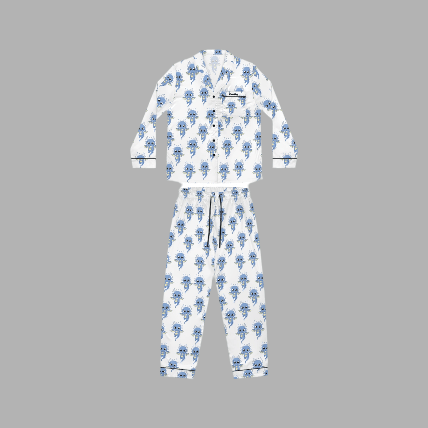 Dragon design women’s personalised pajama SetAll Over Prints