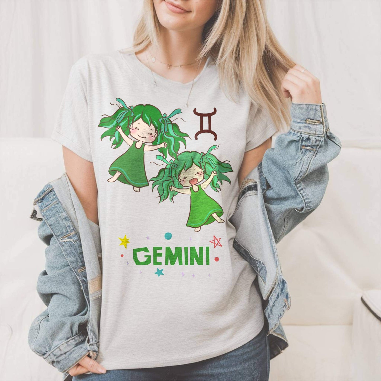 Gemini graphic Astrology Zodiac ShirtT-Shirt