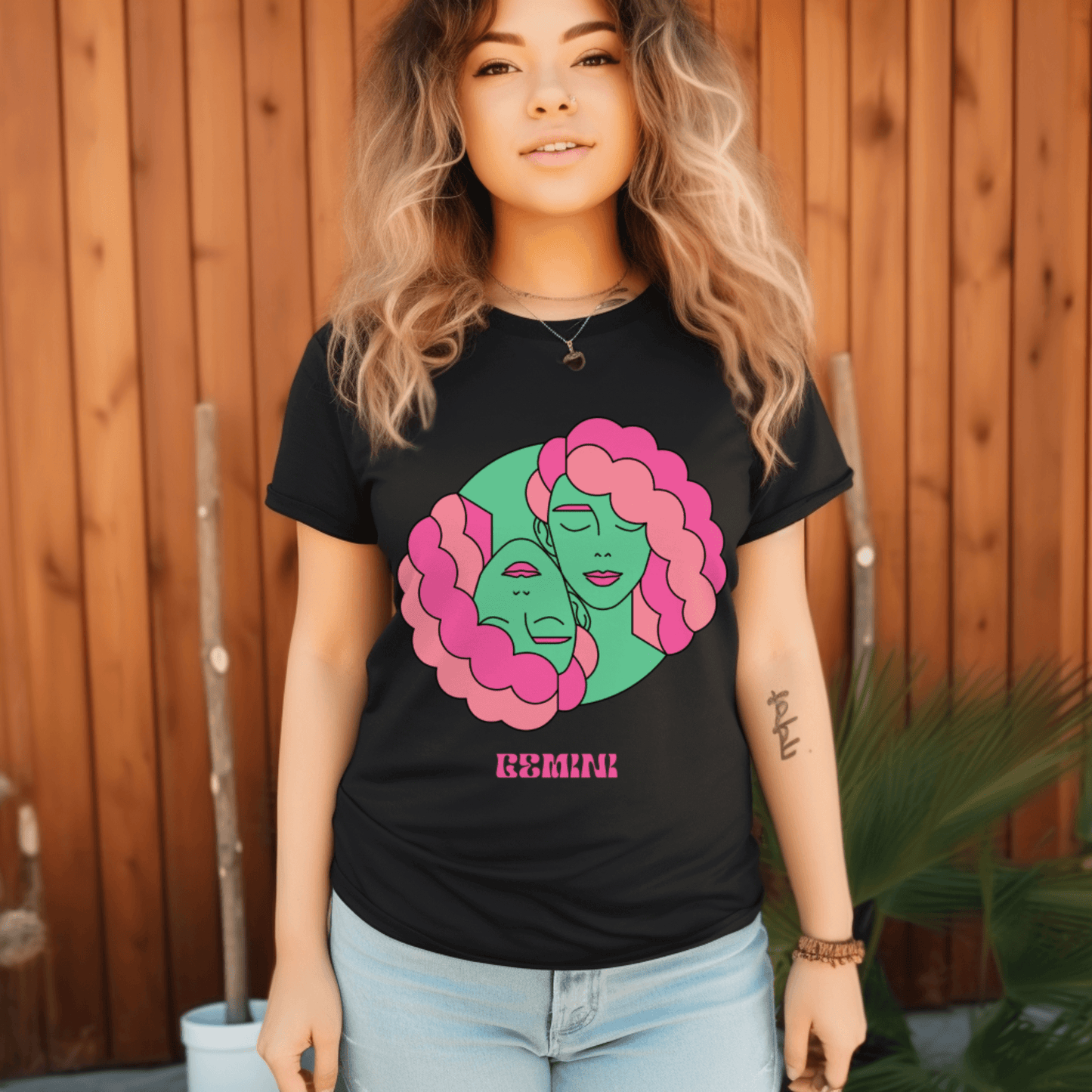 Gemini Graphic T-ShirtT-Shirt
