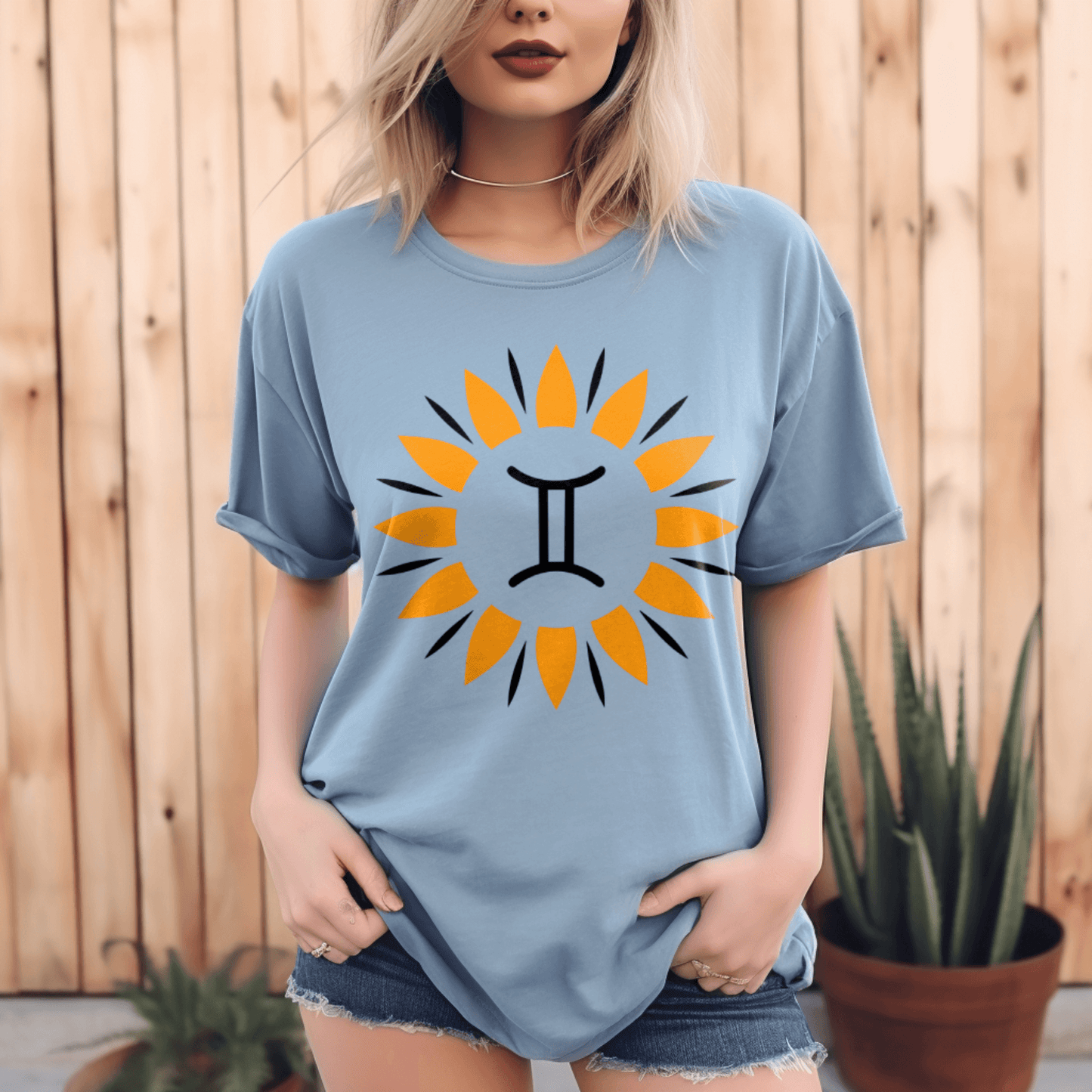Gemini Sun Sign T-ShirtT-Shirt