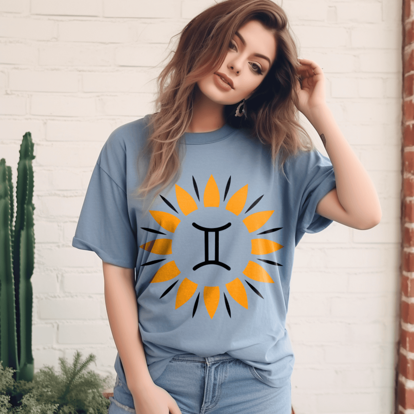 Gemini Sun Sign T-ShirtT-Shirt