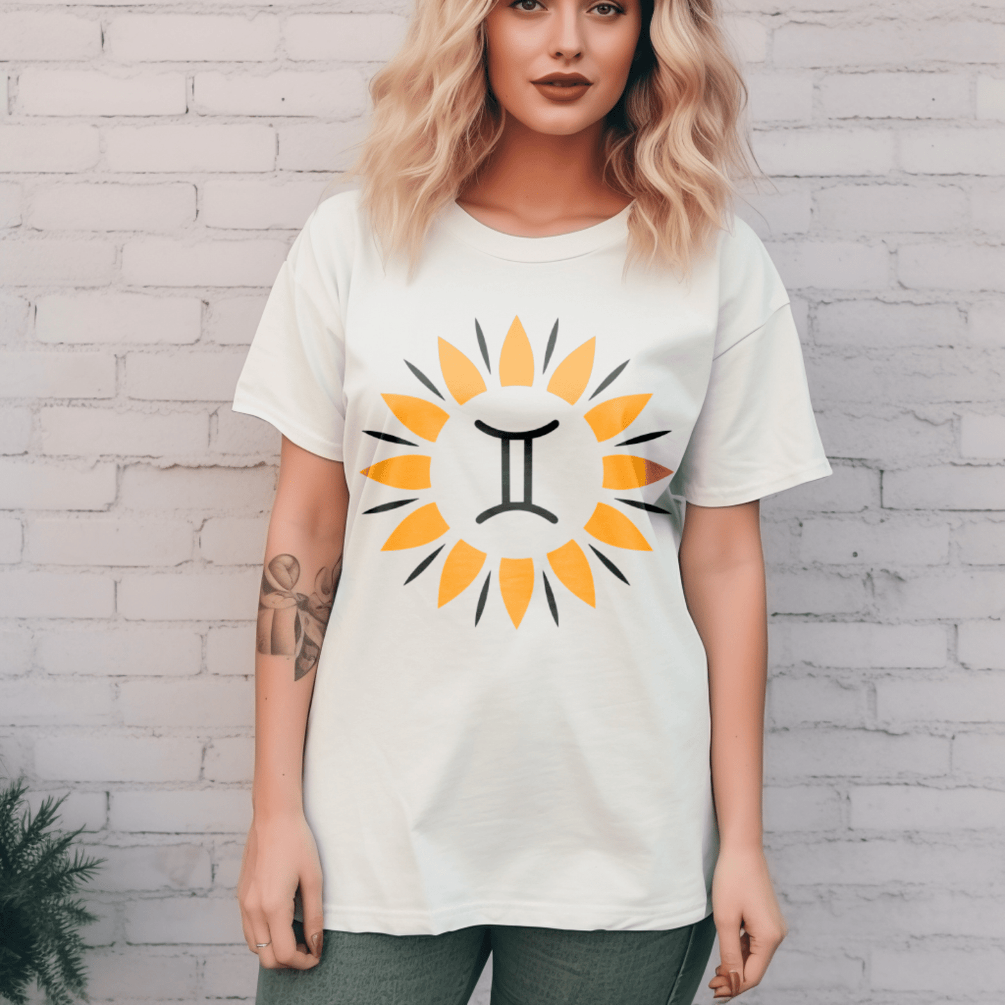 Gemini Sun Sign T-ShirtT-Shirt