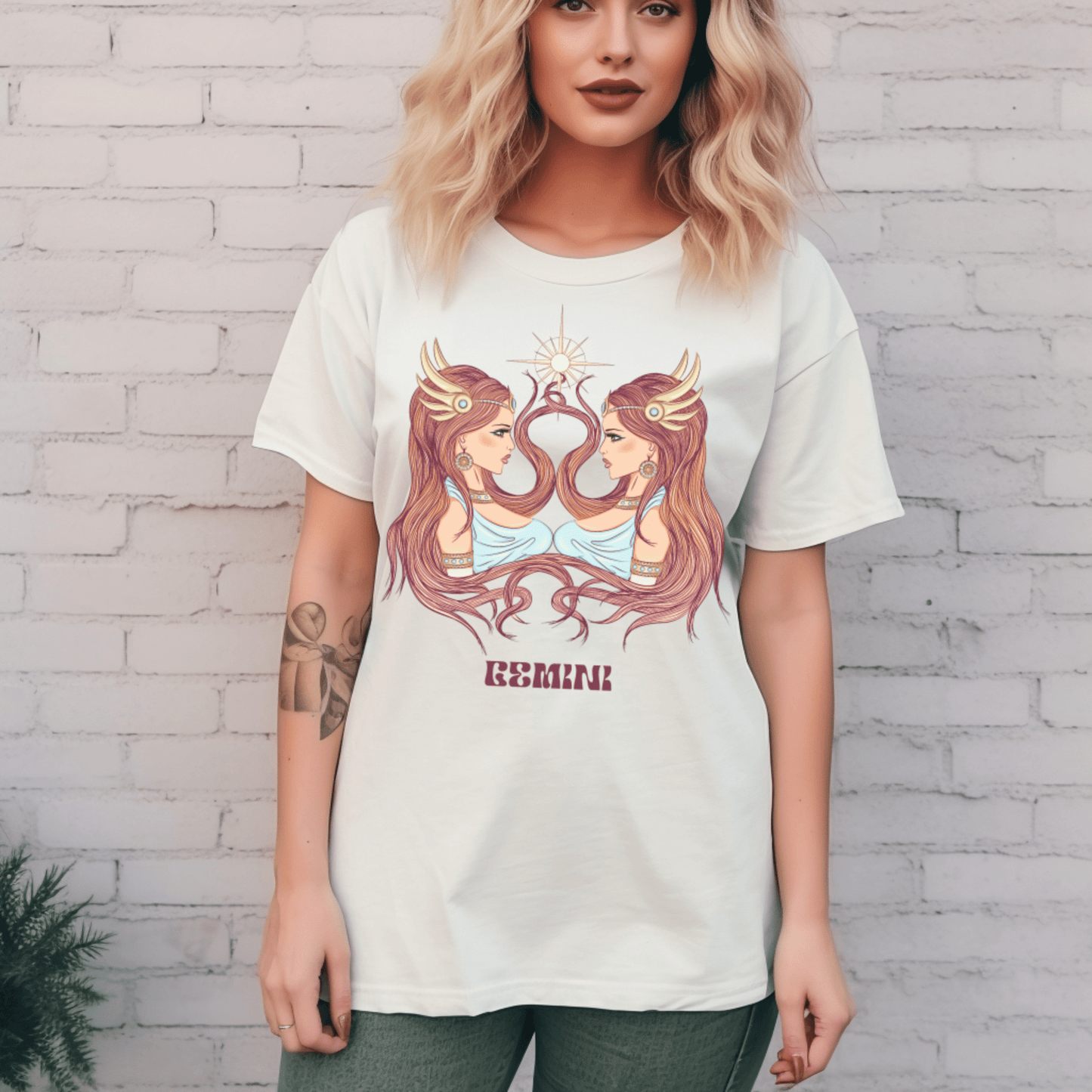 Gemini Zodiac T-shirtT-Shirt