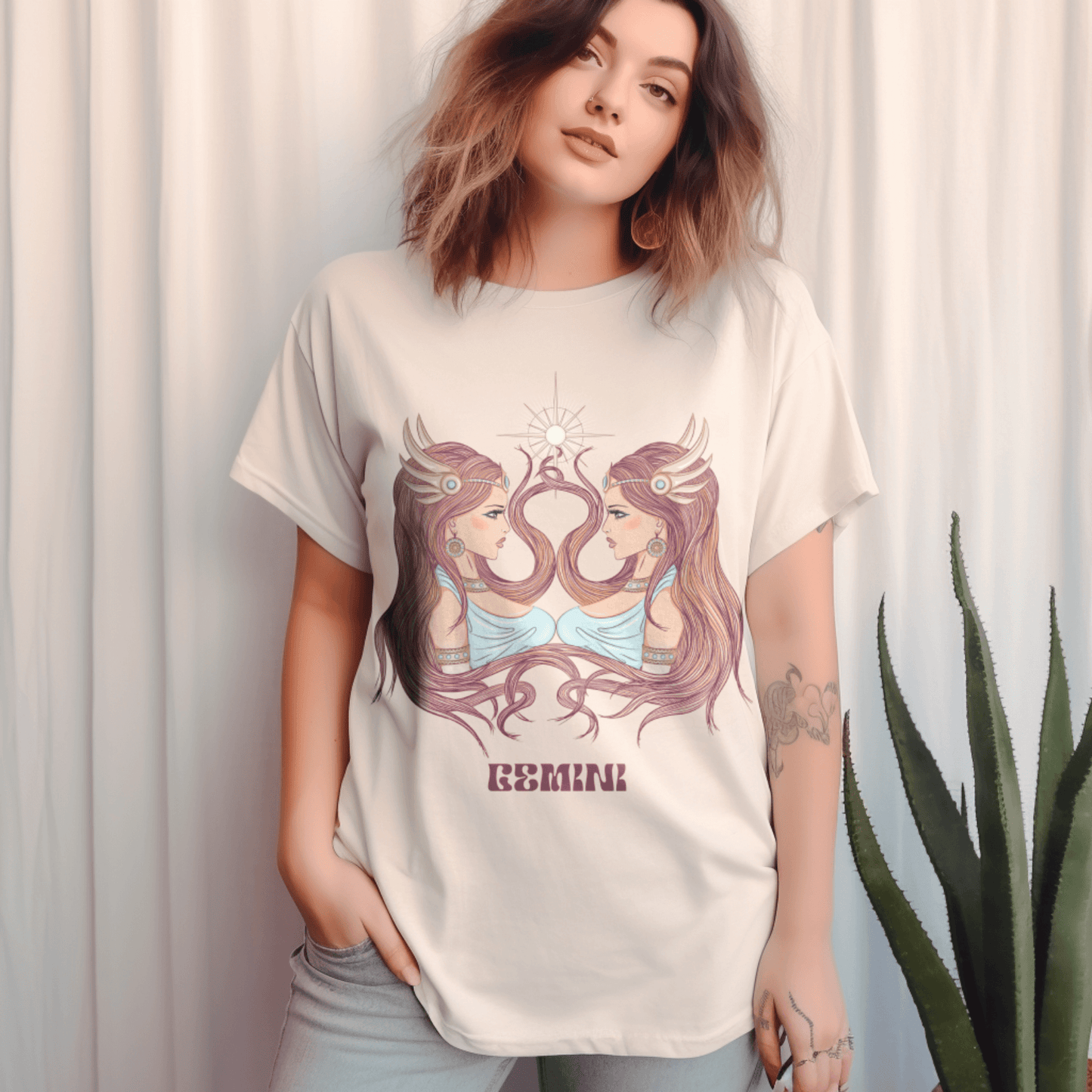 Gemini Zodiac T-shirtT-Shirt