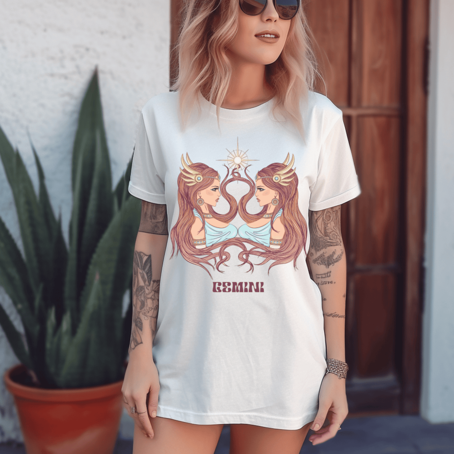 Gemini Zodiac T-shirtT-Shirt
