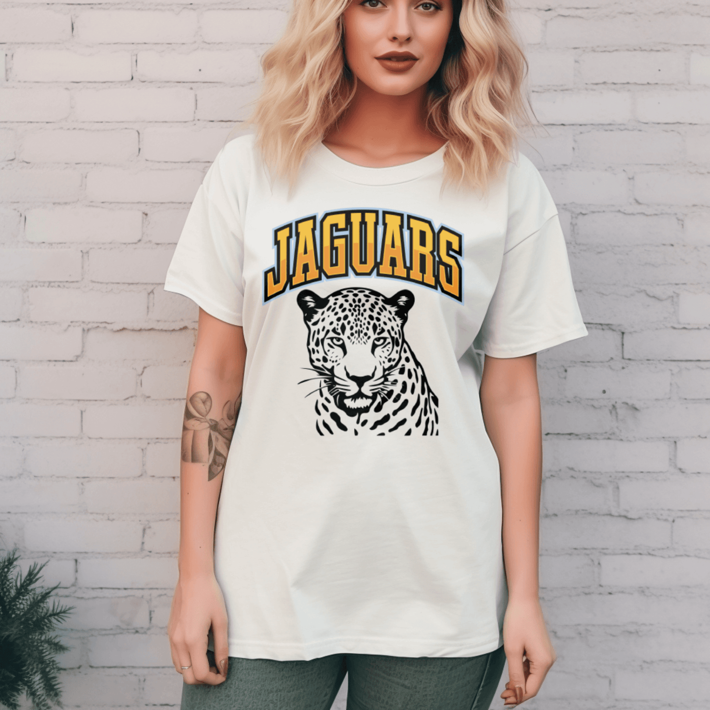 Jaguar animal spirit zodiac Unisex T-shirtT-Shirt