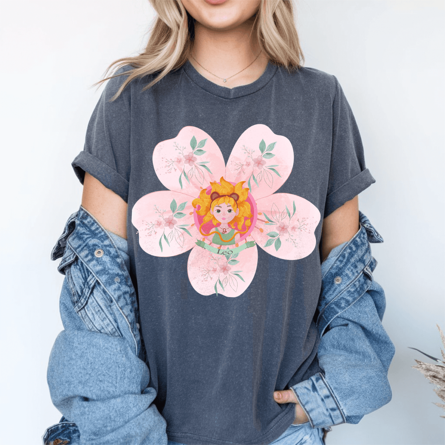 Leo zodiac cute Zodiac TshirtT-Shirt