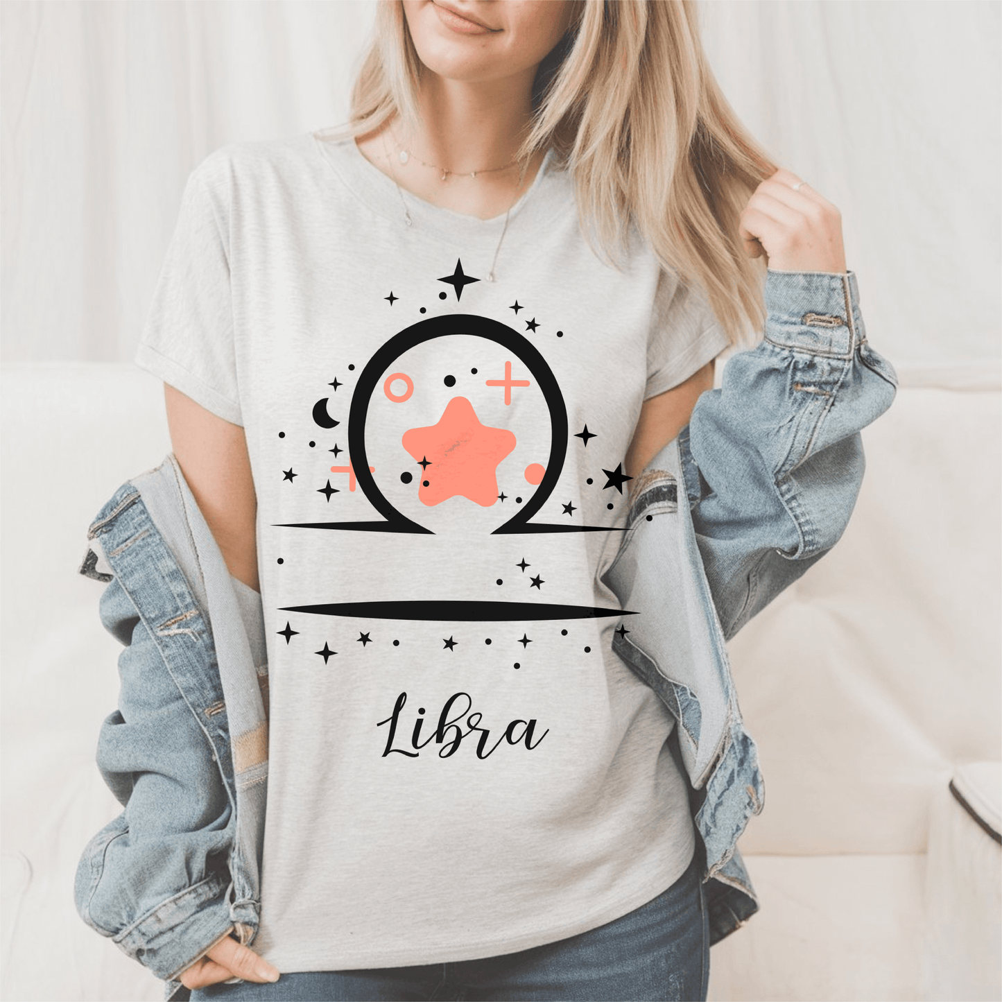 Libra Astrology Star sign Zodiac TShirtT-Shirt