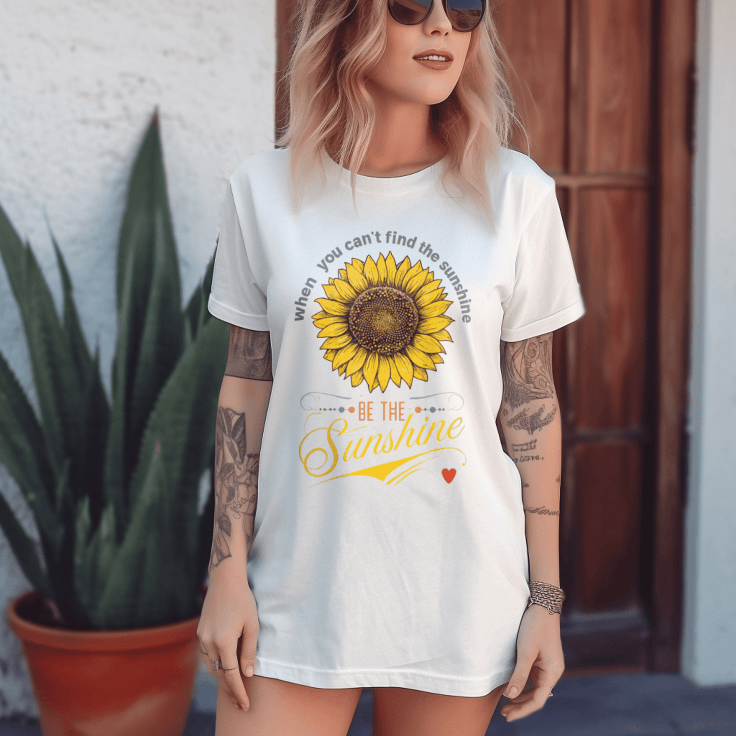 Sunflower Graphic T-ShirtT-Shirt