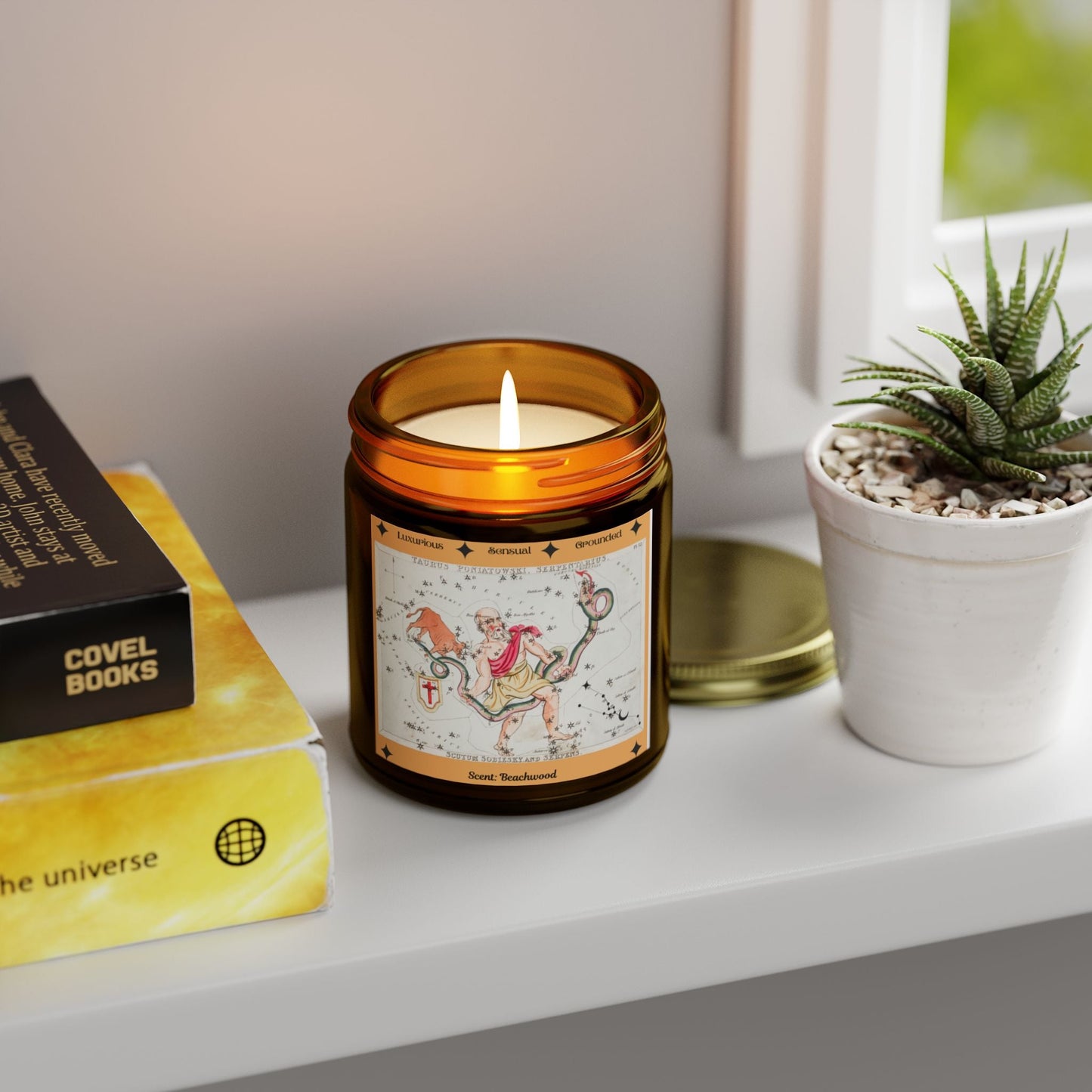 Taurus Astrological Zodiac CandleHome Decor