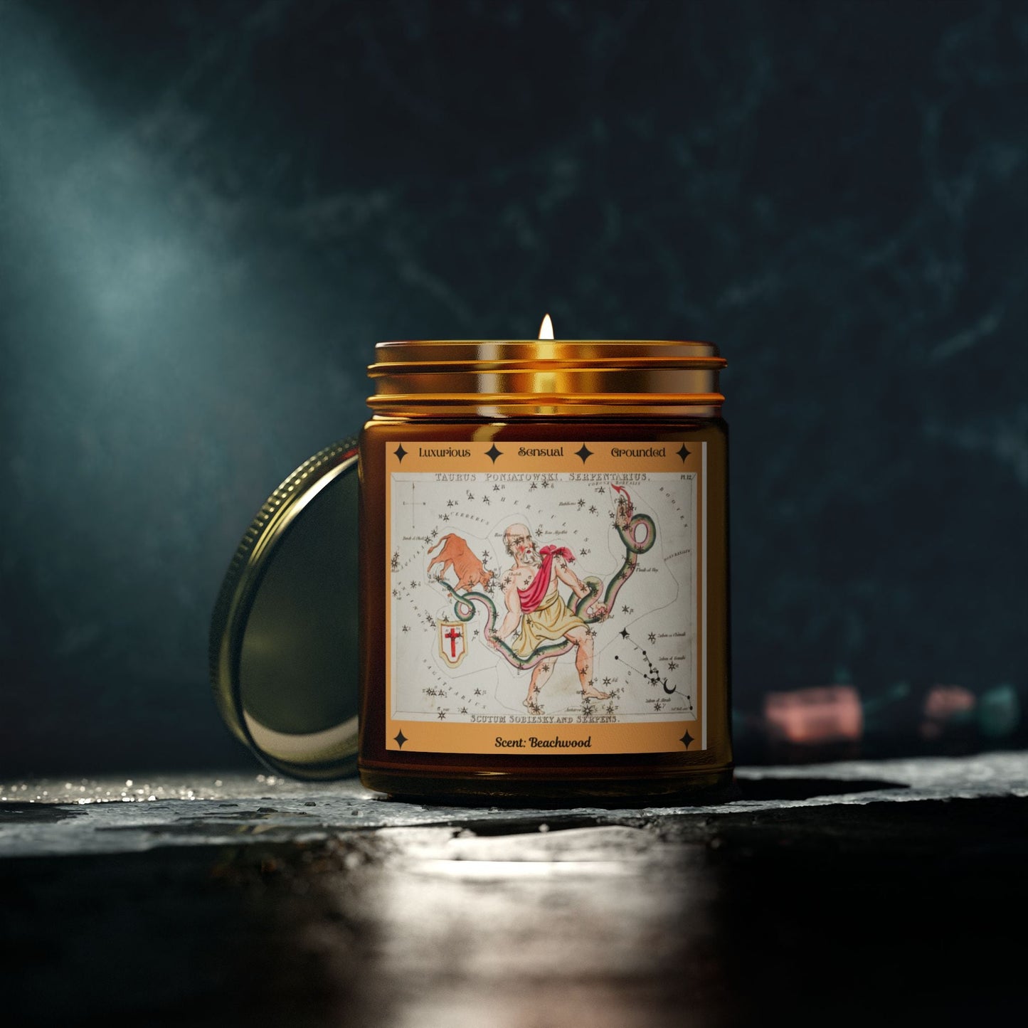 Taurus Astrological Zodiac CandleHome Decor
