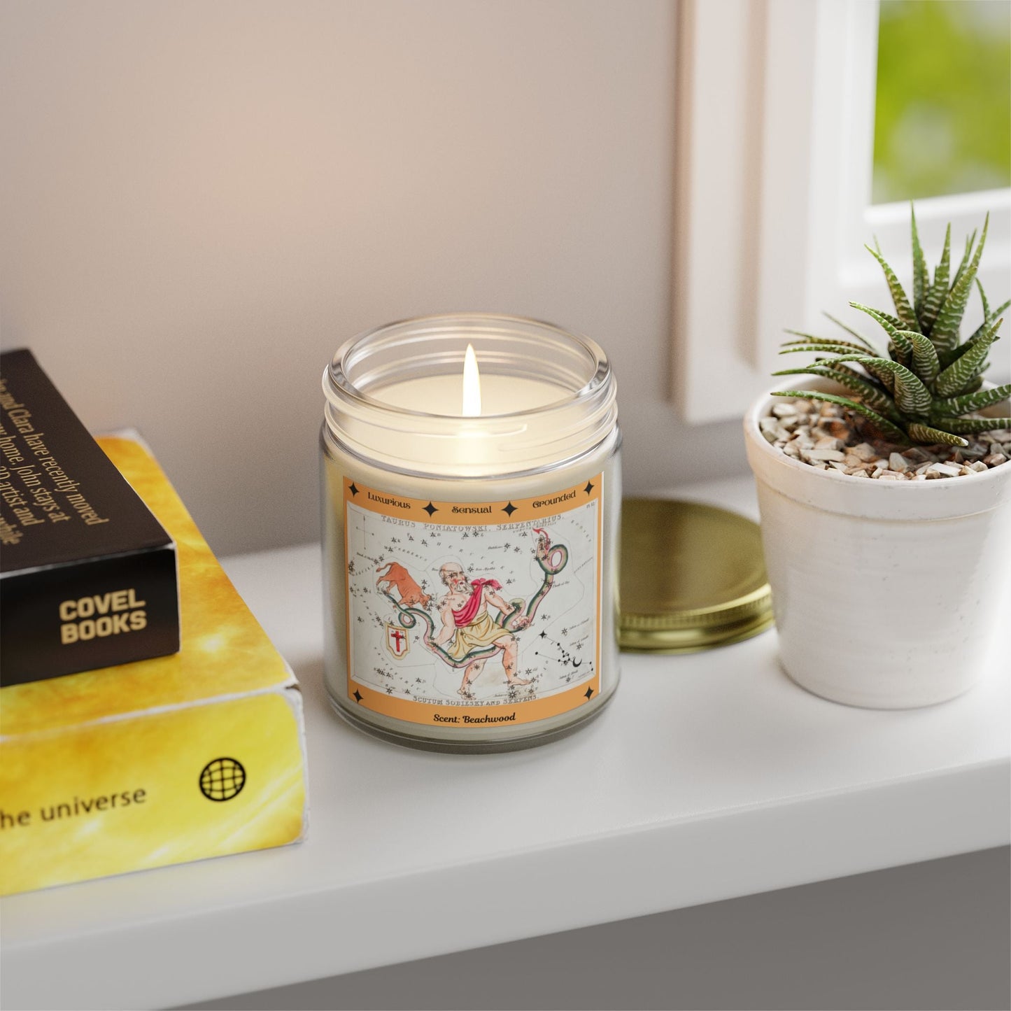 Taurus Astrological Zodiac CandleHome Decor