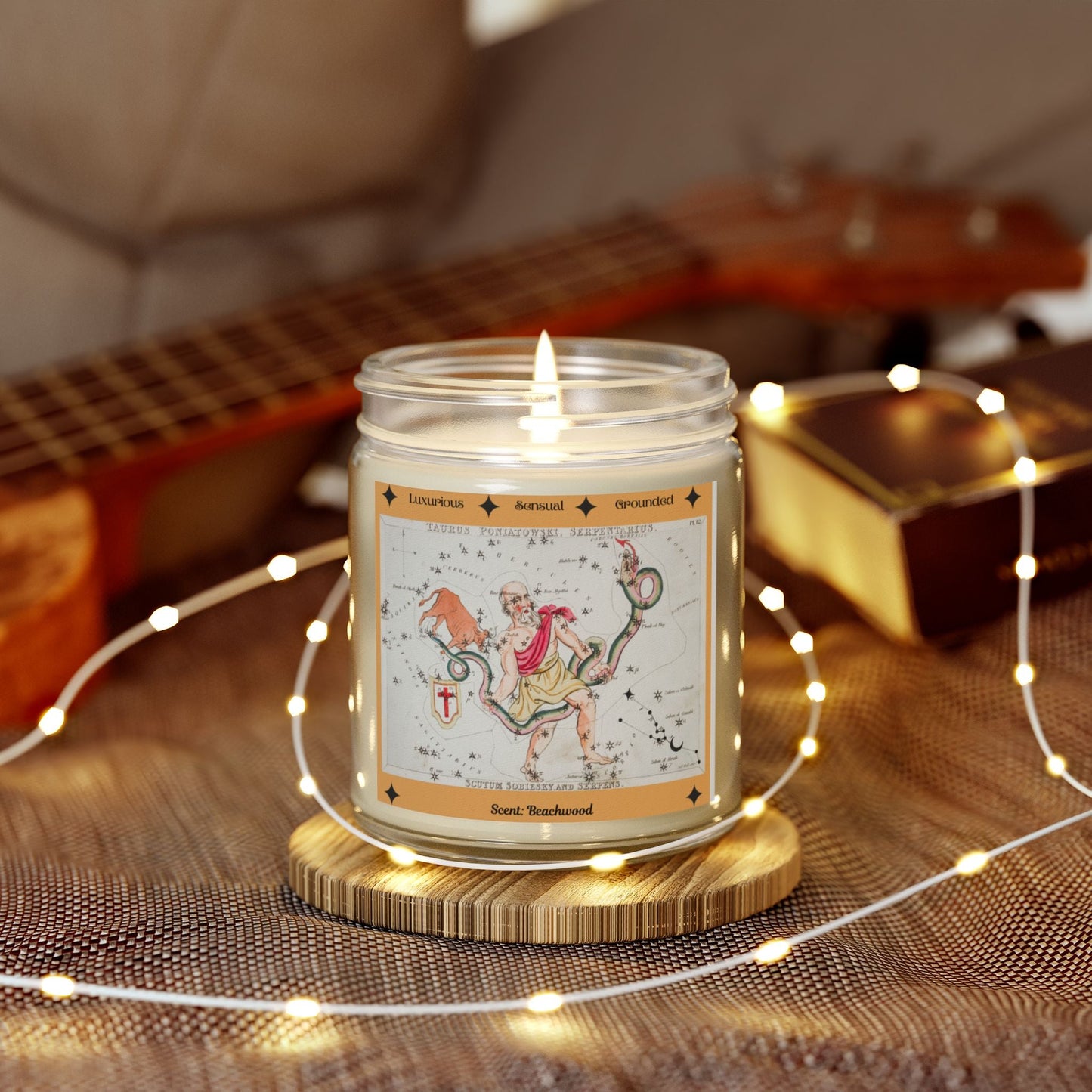 Taurus Astrological Zodiac CandleHome Decor