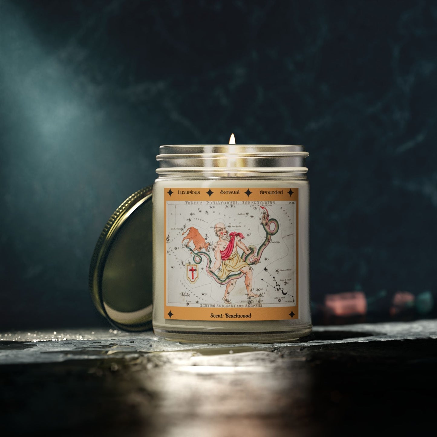 Taurus Astrological Zodiac CandleHome Decor