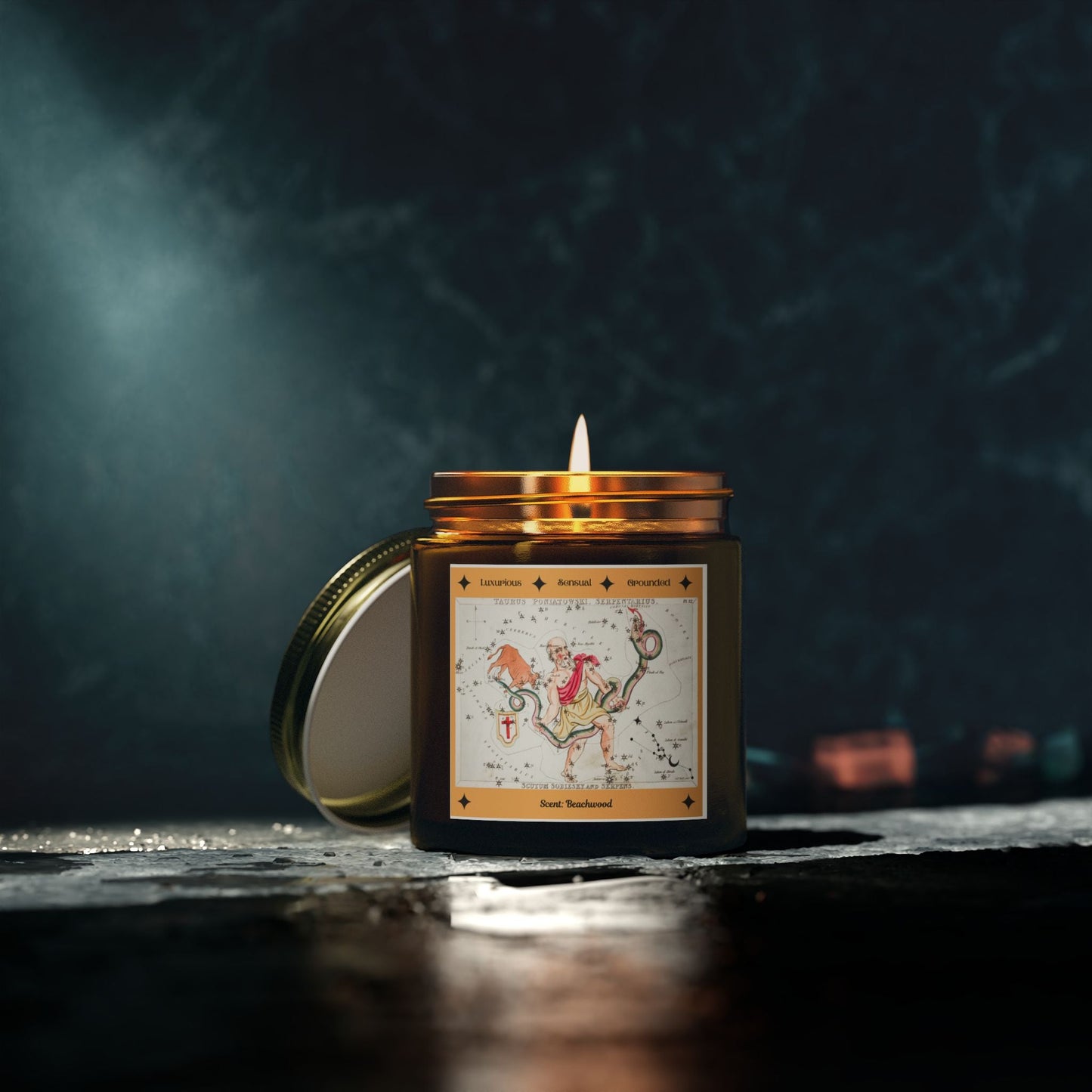 Taurus Astrological Zodiac CandleHome Decor