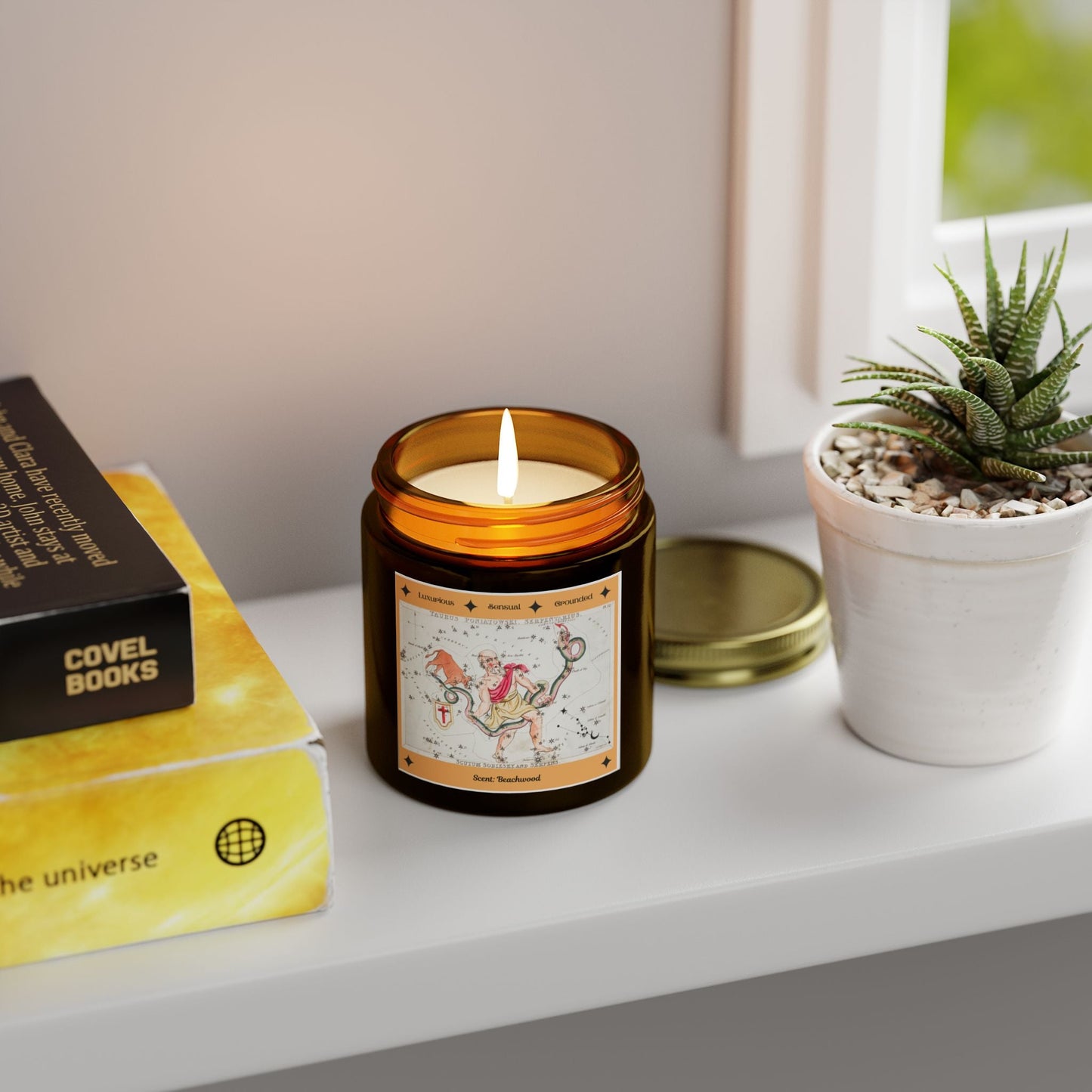 Taurus Astrological Zodiac CandleHome Decor