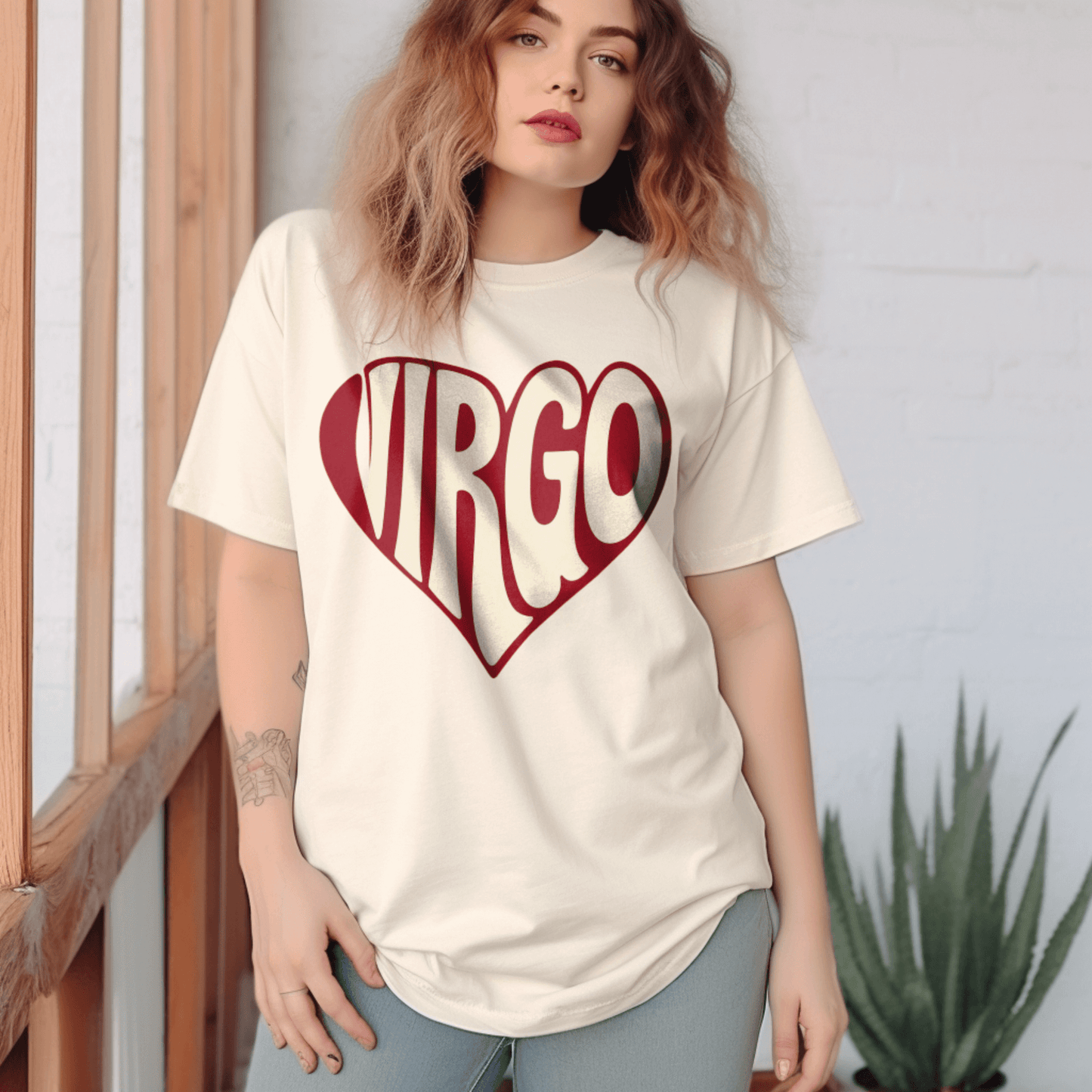 Virgo Heart Zodiac T-ShirtT-Shirt