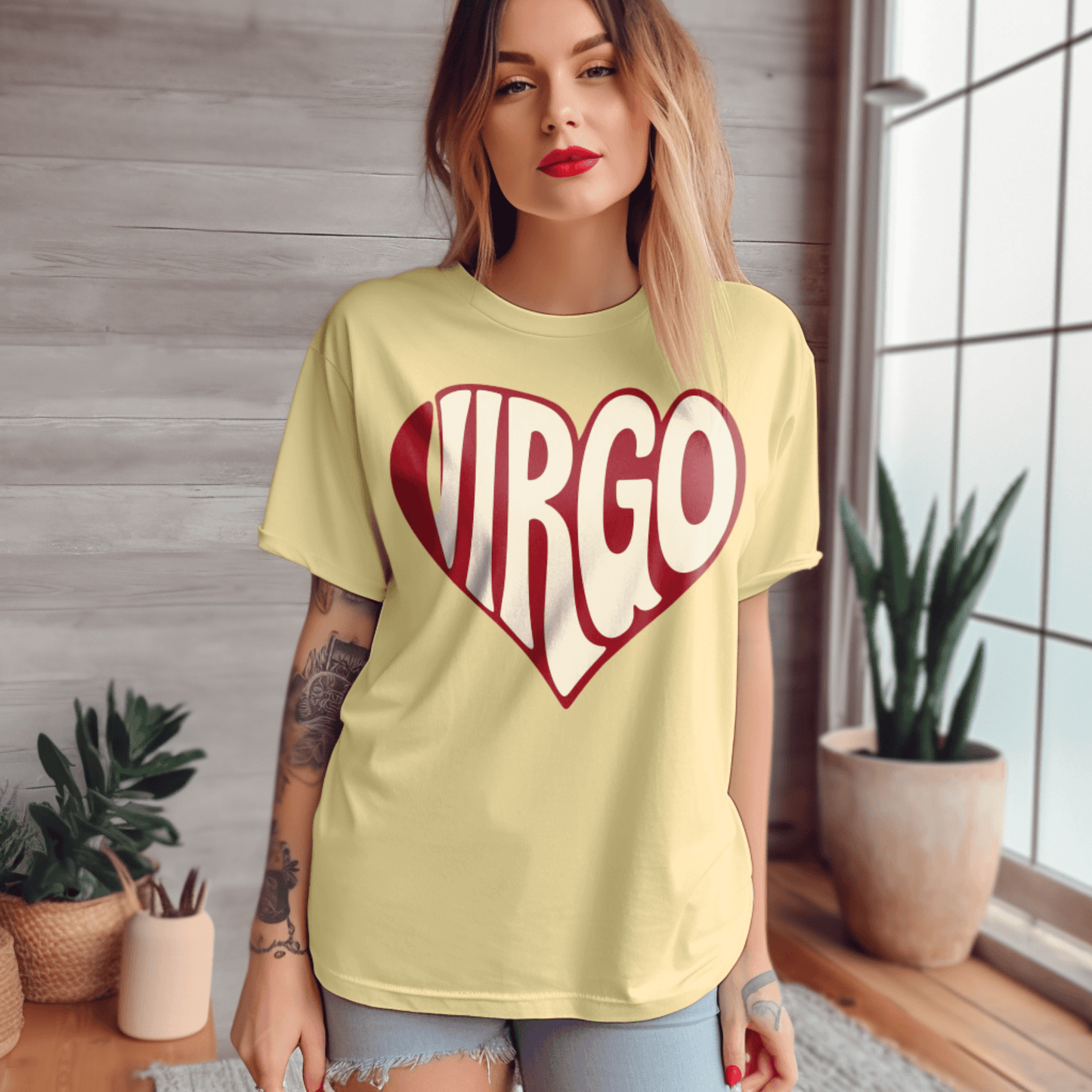 Virgo Heart Zodiac T-ShirtT-Shirt
