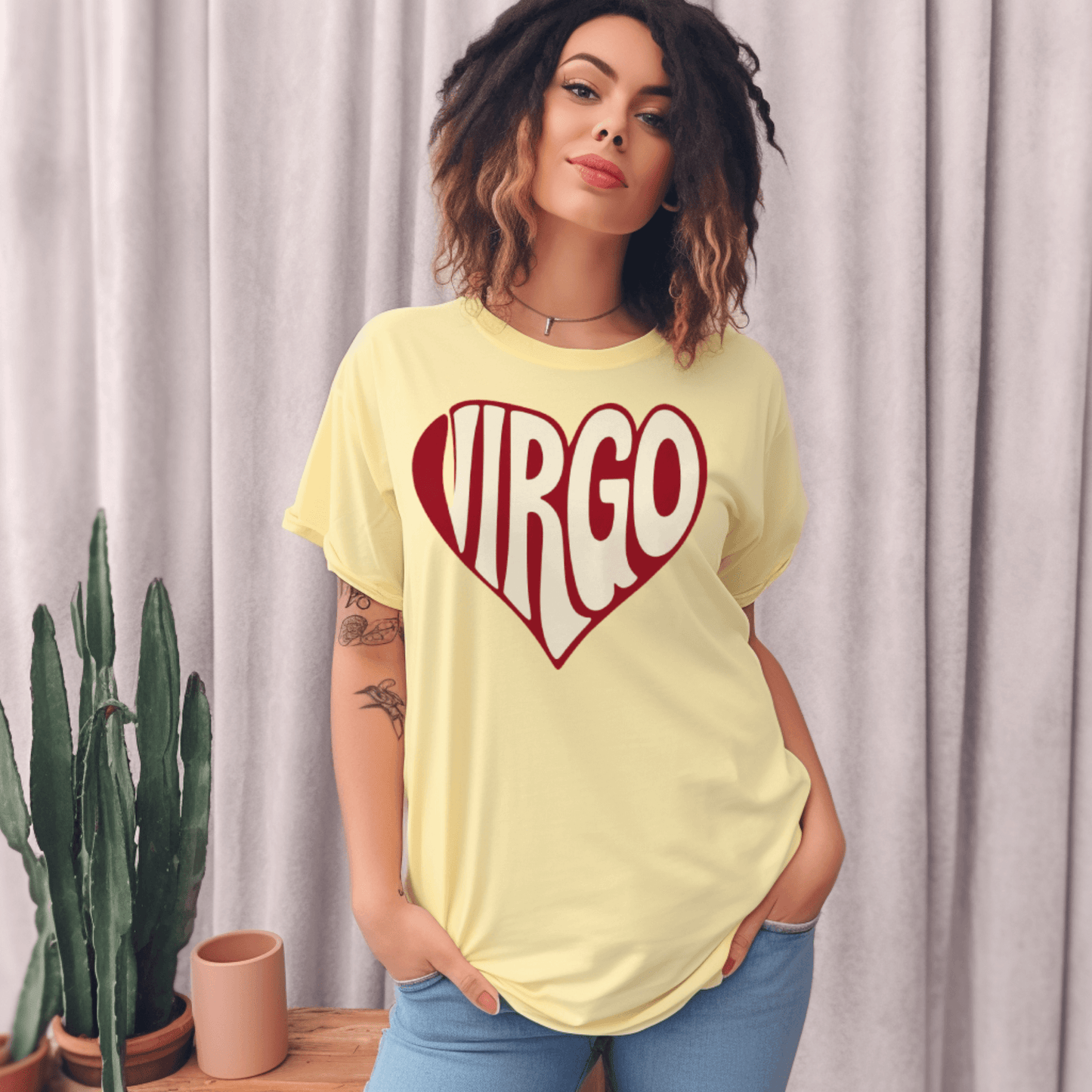 Virgo Heart Zodiac T-ShirtT-Shirt