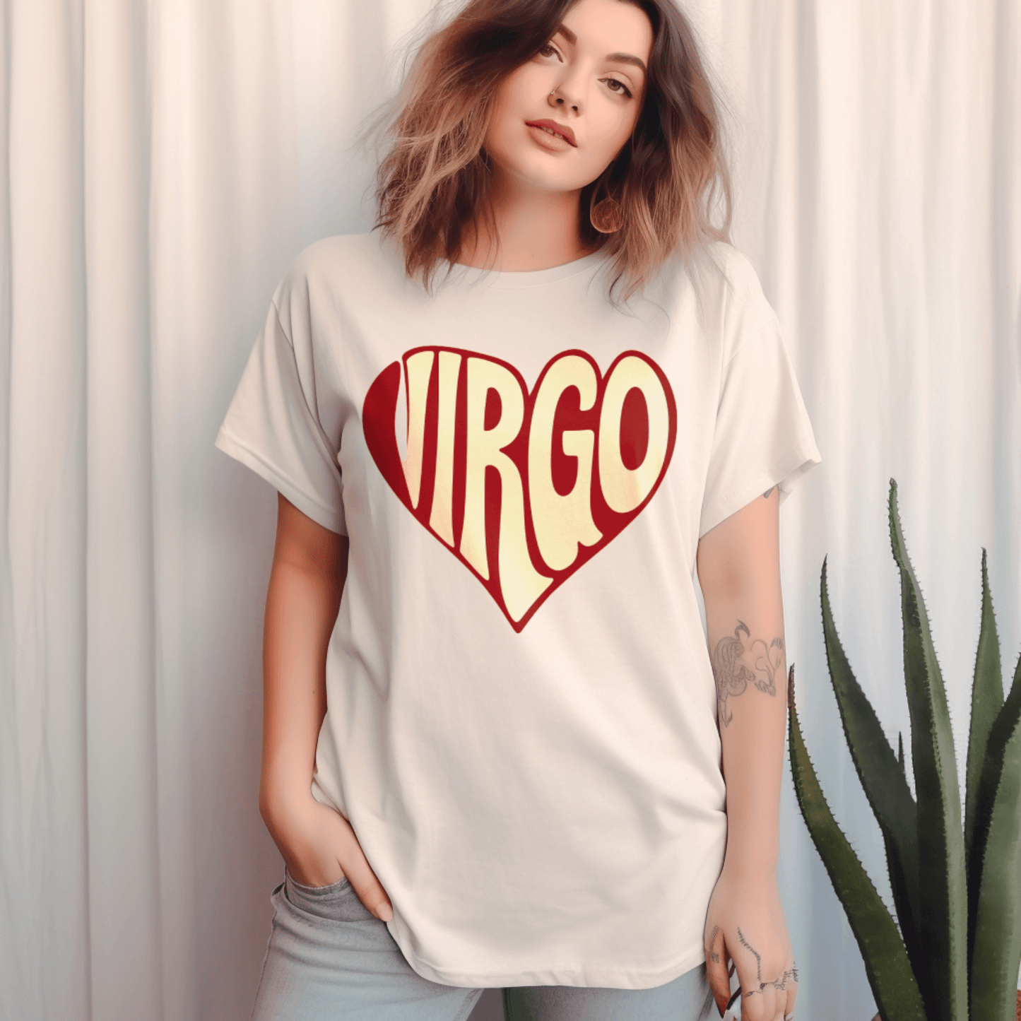 Virgo Heart Zodiac T-ShirtT-Shirt