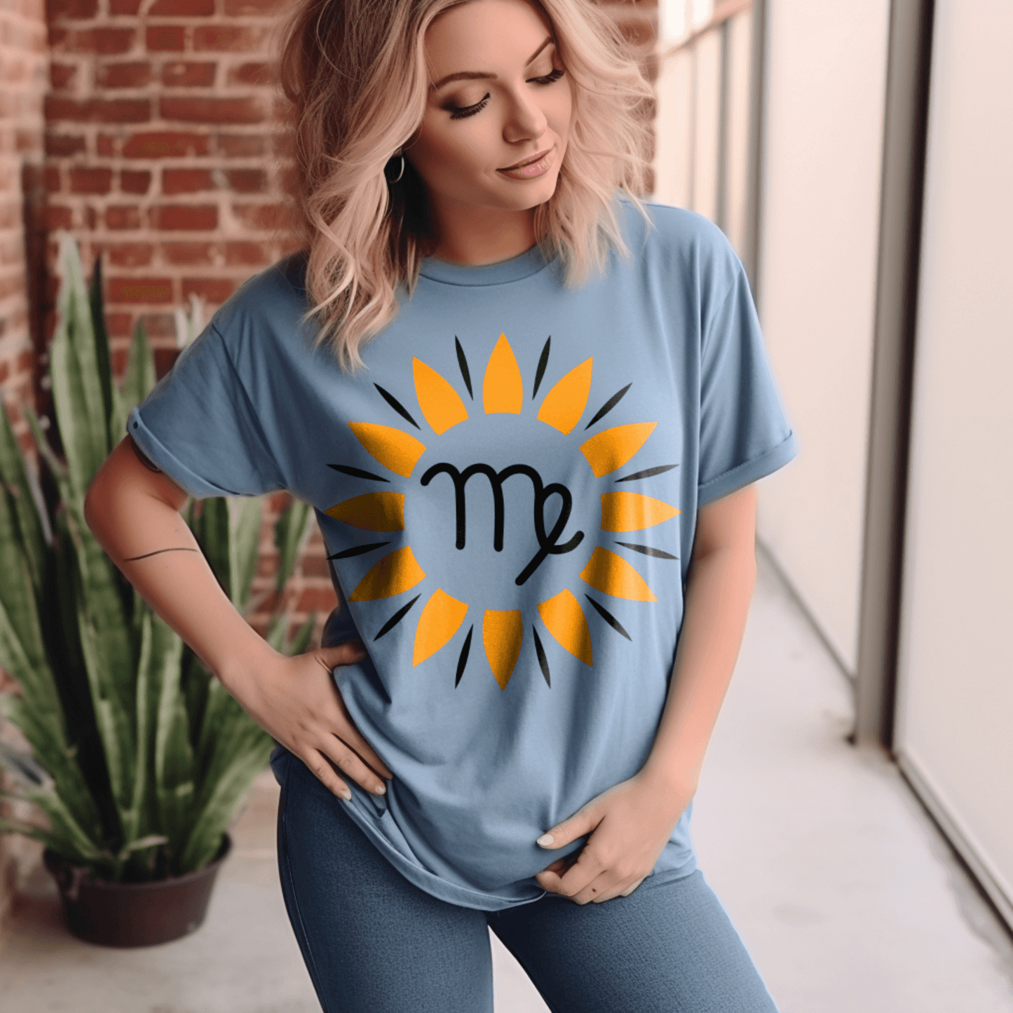 Virgo Zodiac Sun Sign T-ShirtT-Shirt