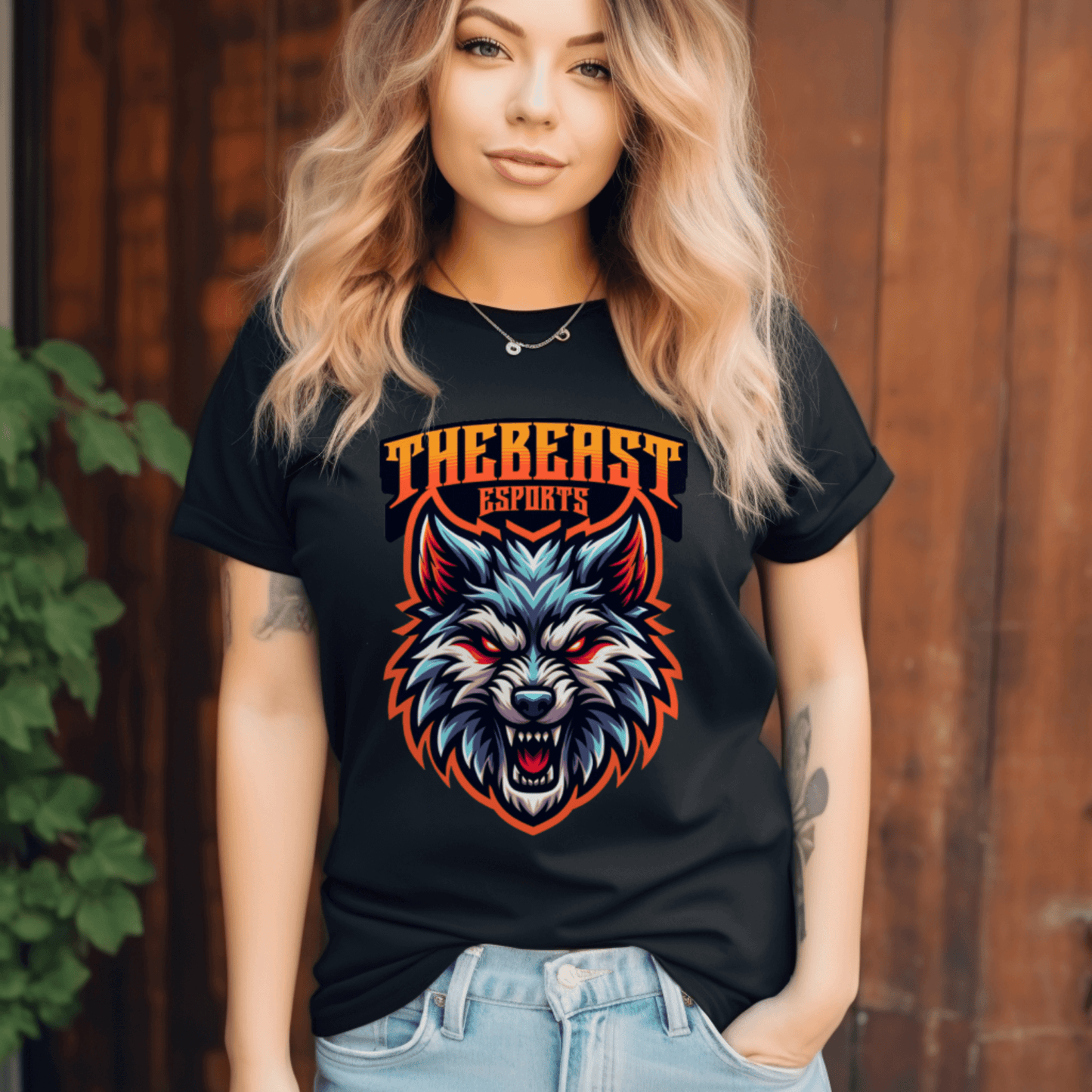 Wolf the beats graphic zodiac Unisex T-shirtT-Shirt