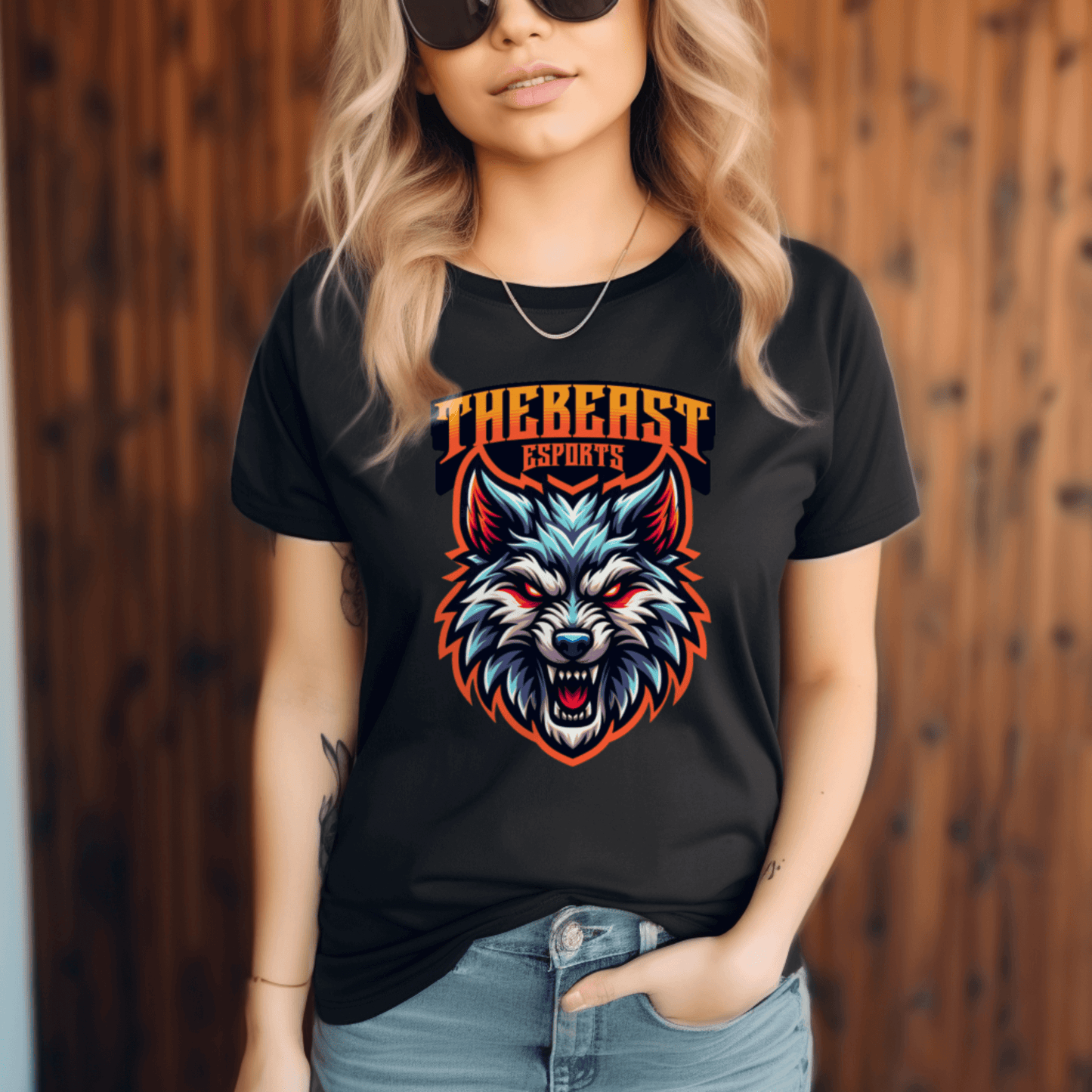 Wolf the beats graphic zodiac Unisex T-shirtT-Shirt