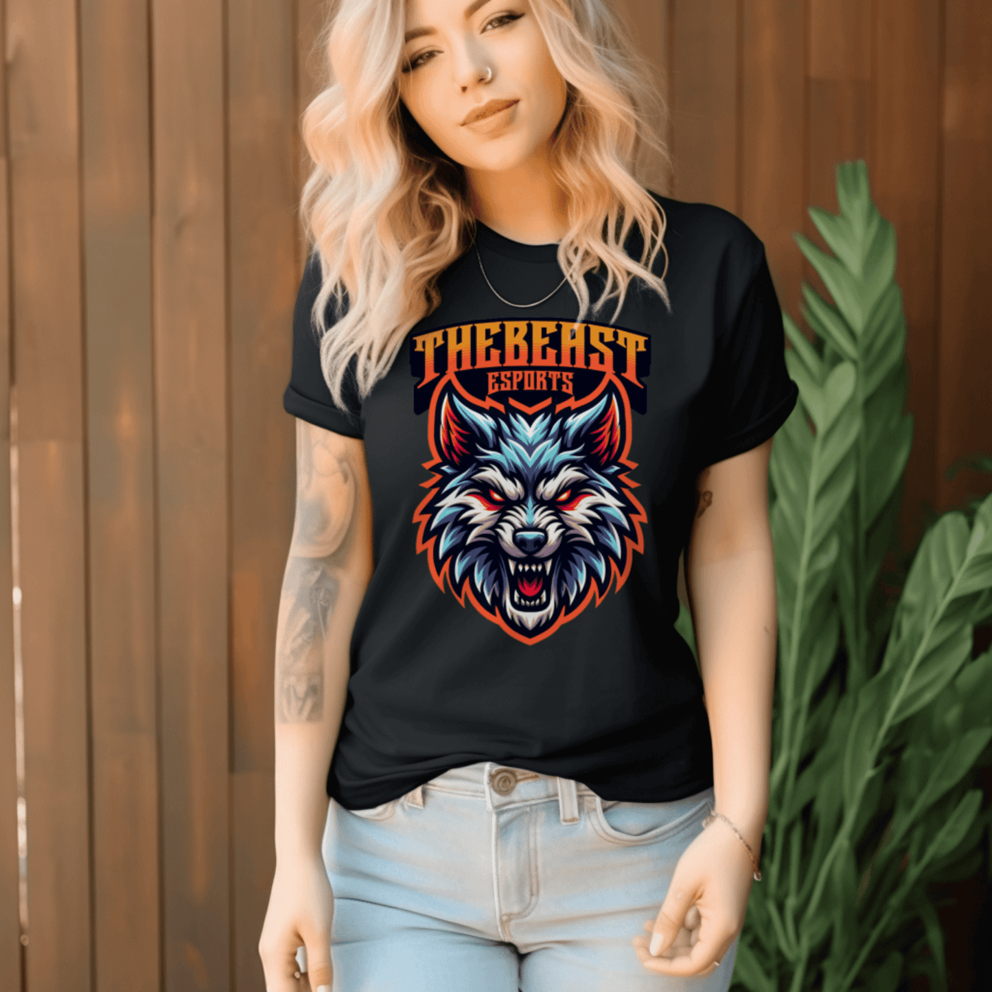 Wolf the beats graphic zodiac Unisex T-shirtT-Shirt