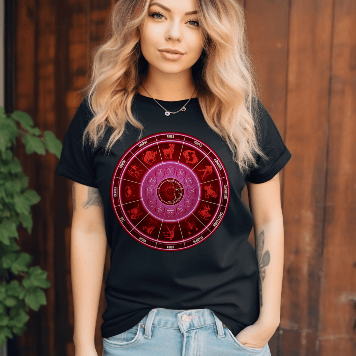 Zodiac Mandala T-ShirtT-Shirt