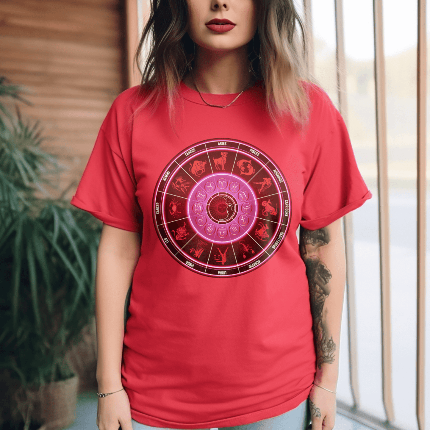 Zodiac Mandala T-ShirtT-Shirt