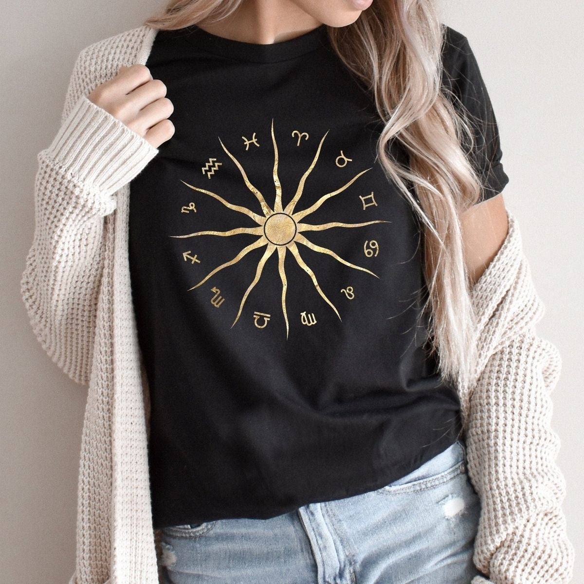 Sun represents zodiac signs 